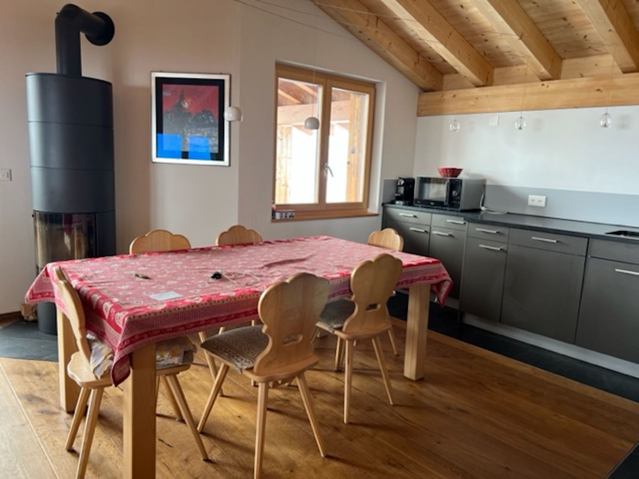 Appartement Hirtegga 1, Obersaxen-Miraniga, (Obersaxen), 38096B – Cuisine et coin repas, photo 20 sur 31