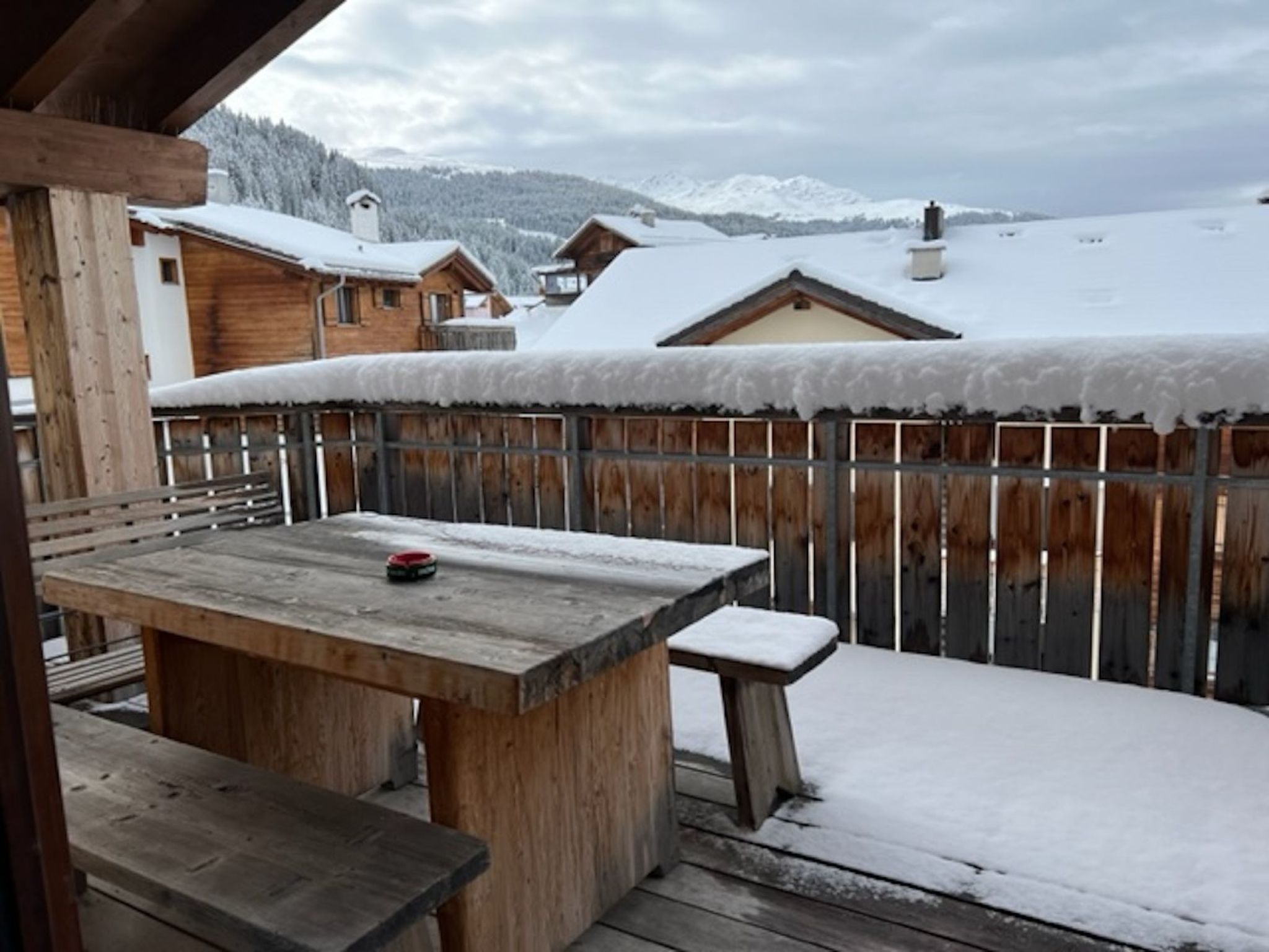 Appartement Hirtegga 1, Obersaxen-Miraniga, (Obersaxen), 38096B – Terrasse, photo 6 sur 31