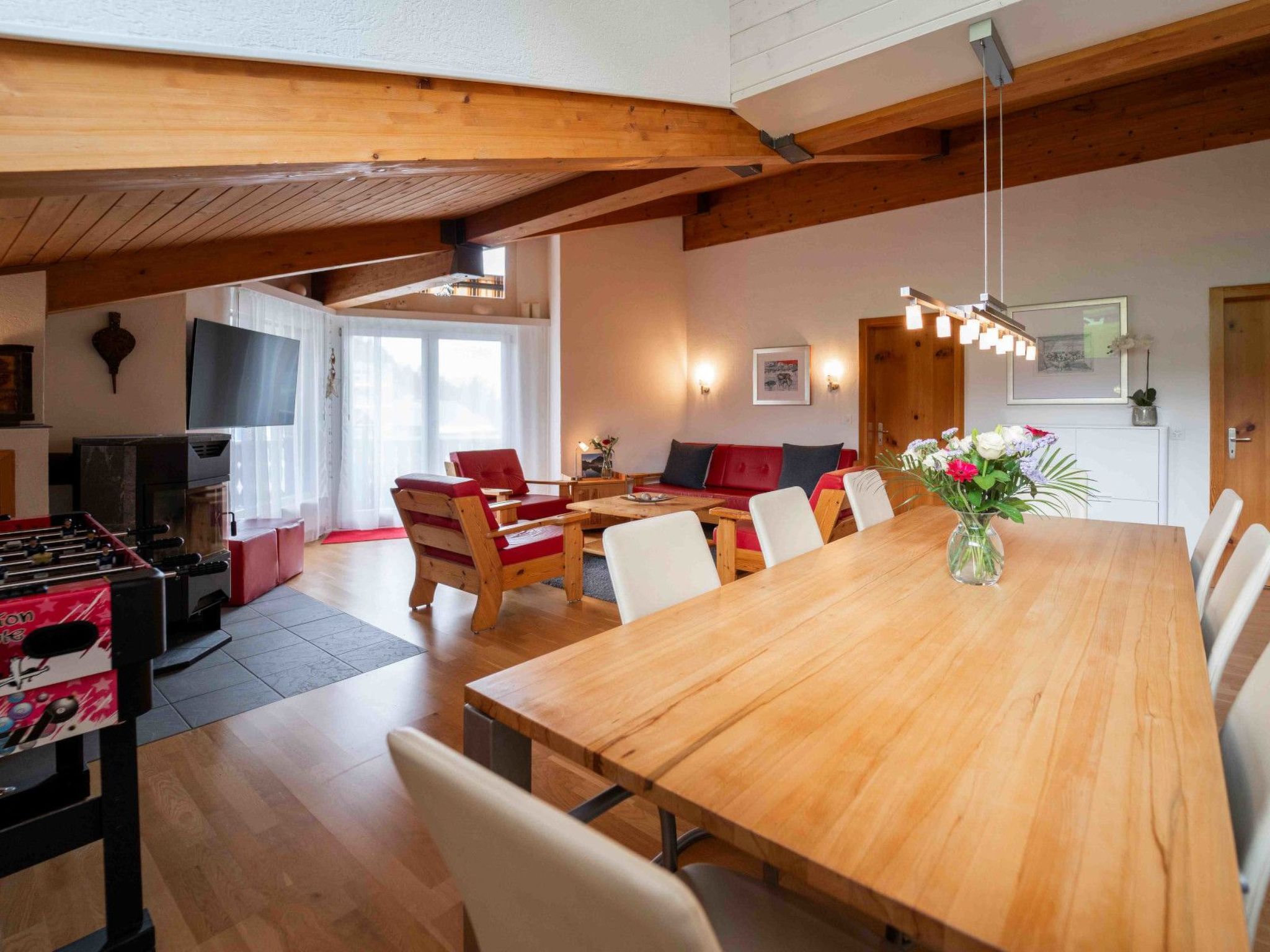 Appartement Arnika Attika, Obersaxen Affeier, (Obersaxen Affeier), 34105B – Cuisine et coin repas, photo 8 sur 29