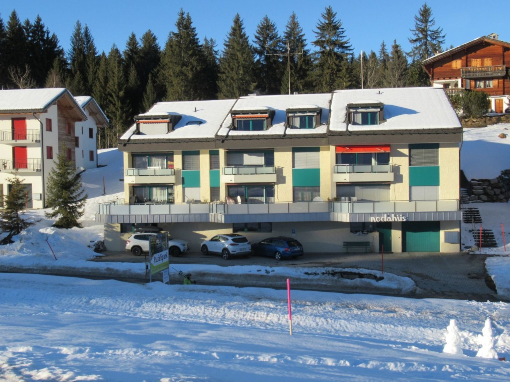 Appartement Nodahüs Steiger, Obersaxen-Affeier, (Obersaxen), 34004B – Extérieur de la maison, photo 11 sur 11
