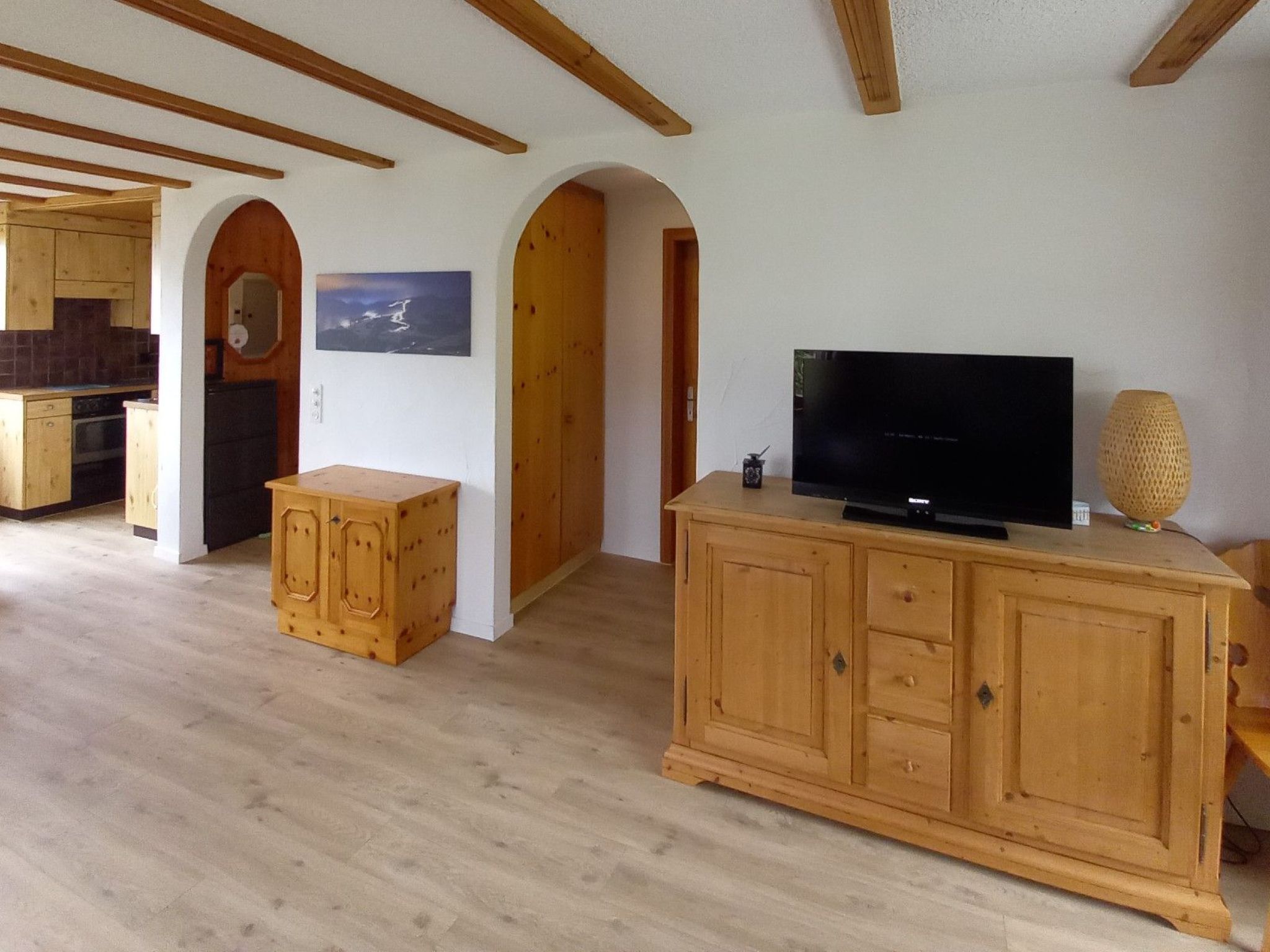 Appartement Seraina, Obersaxen-Valata, (Surcuolm), 38045B – Séjour, photo 11 sur 16