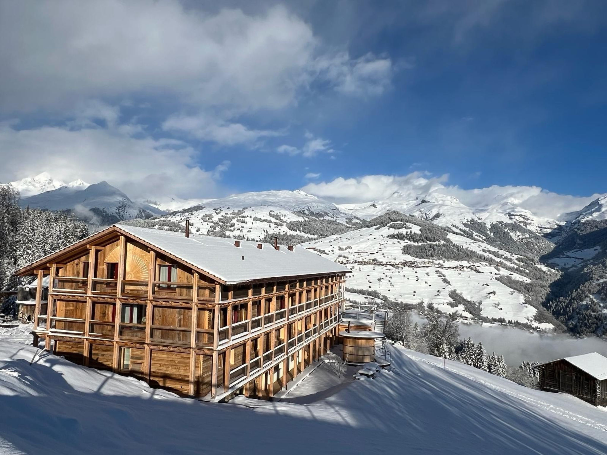 Regan, Obersaxen-Valata, (Surcuolm). - Buiten