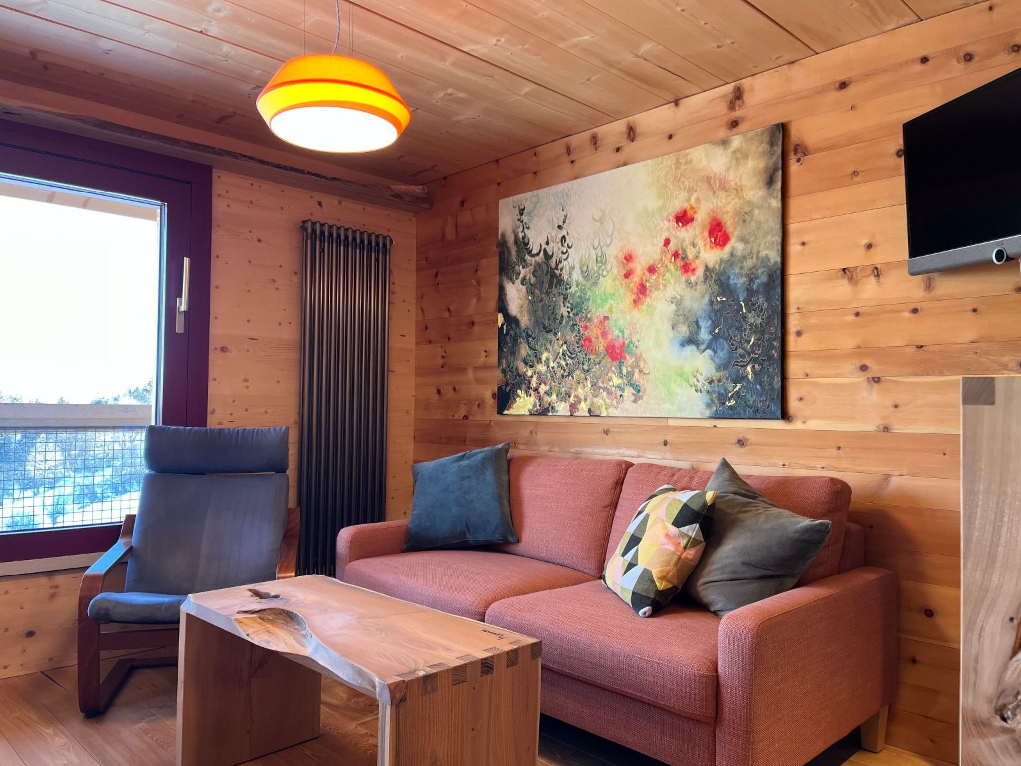 Appartement Ferienhaus Regan, Obersaxen-Valata, (Surcuolm), 38044B – Séjour, photo 12 sur 31
