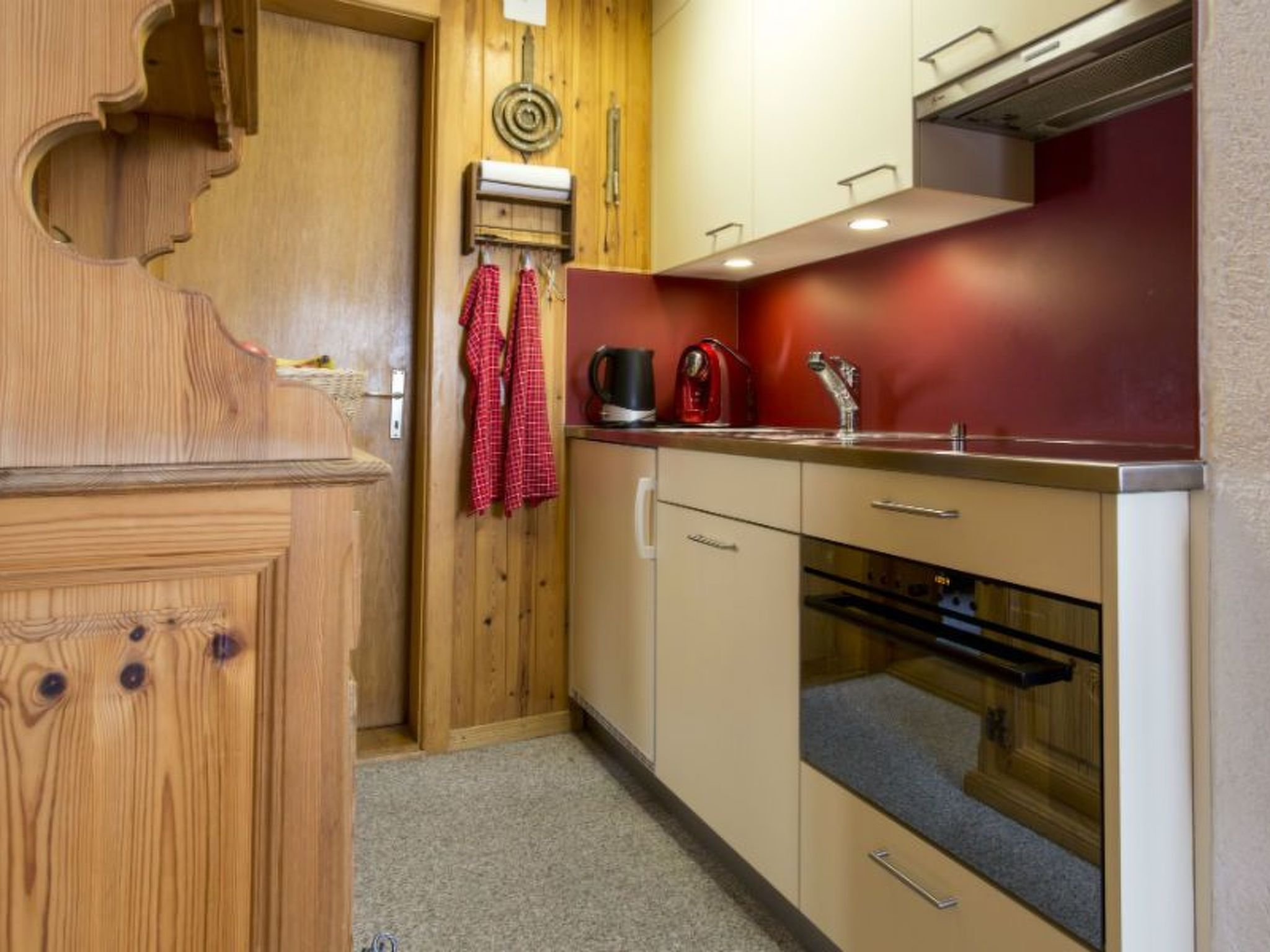 Appartement Scudera Walder, Surcuolm, (Surcuolm), 38011B – Cuisine et coin repas, photo 15 sur 21