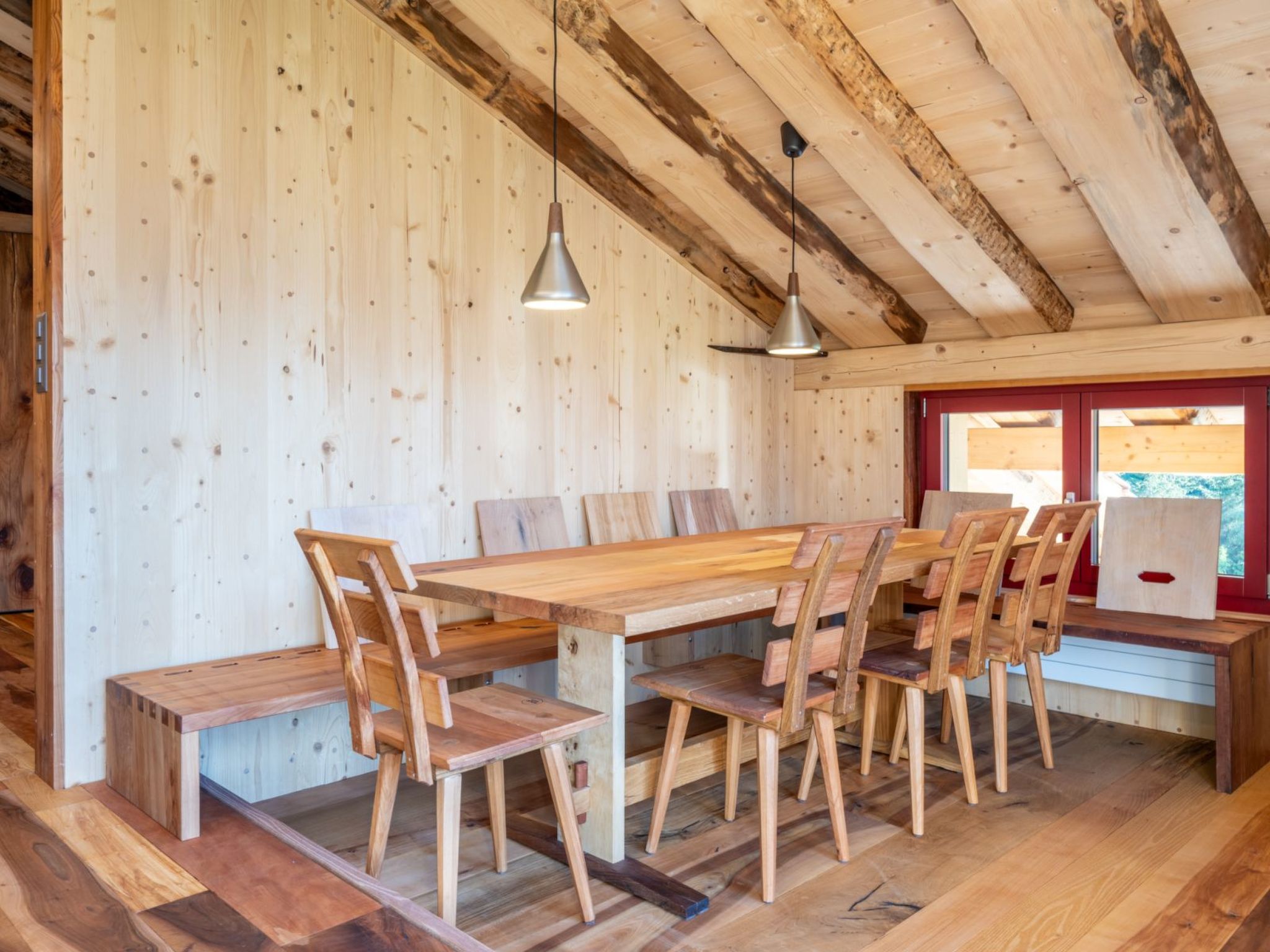 Appartement Ferienhaus Regan, Obersaxen-Valata, (Surcuolm), 38044B – Cuisine et coin repas, photo 17 sur 29
