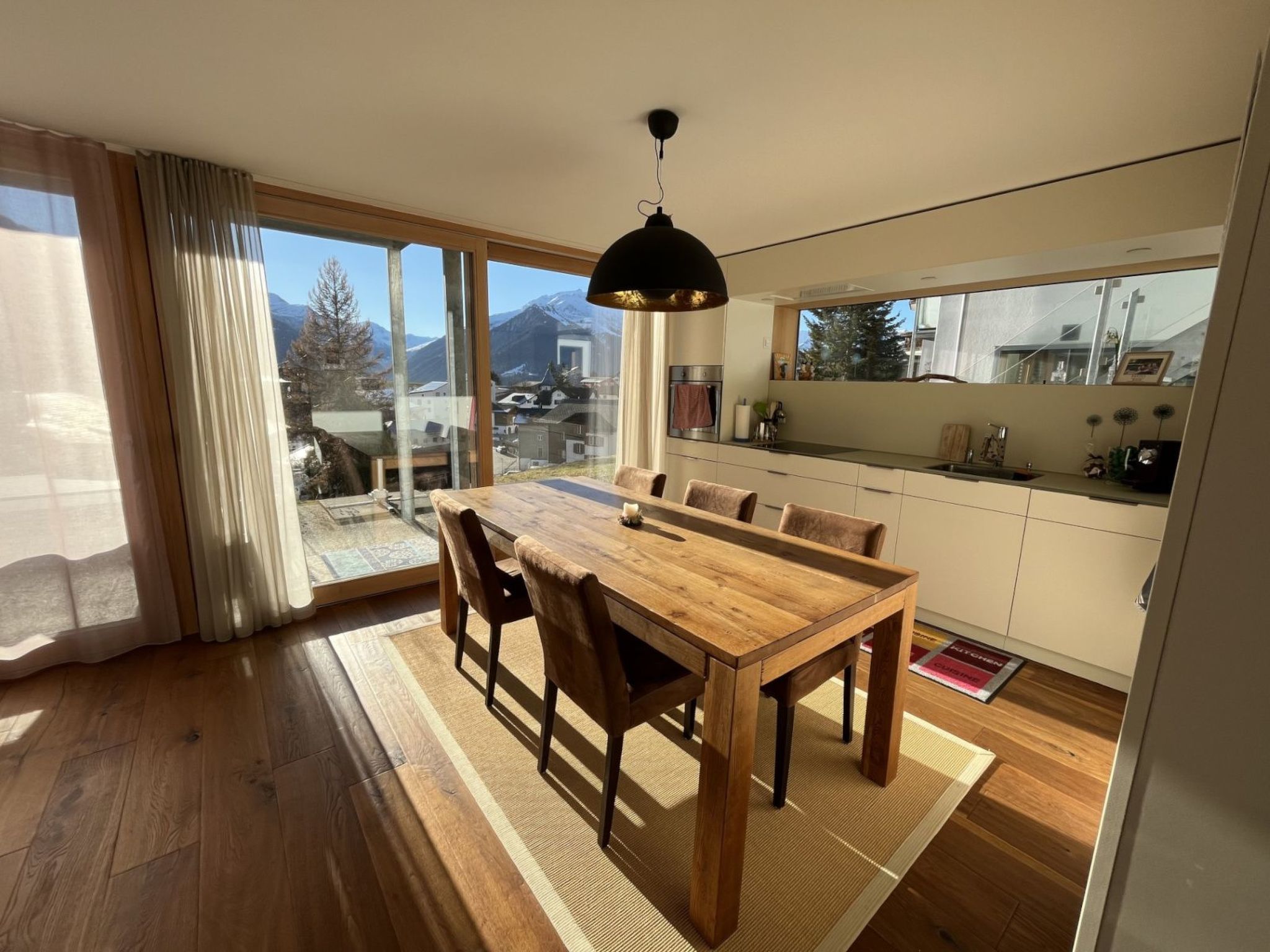 Appartement Pellas, Vella, (Vella), 44014B – Cuisine et coin repas, photo 5 sur 12