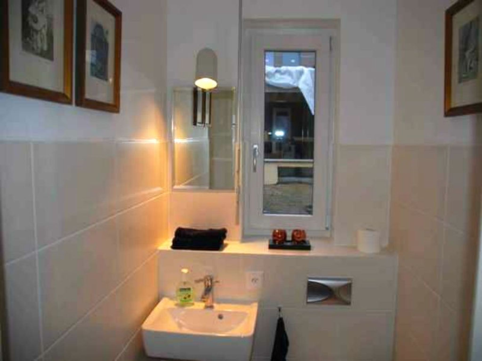 Appartement Ferienhaus Bual da Rumein Wettstein, Rumein, (Degen), 45003B – Salle de bains, photo 13 sur 14