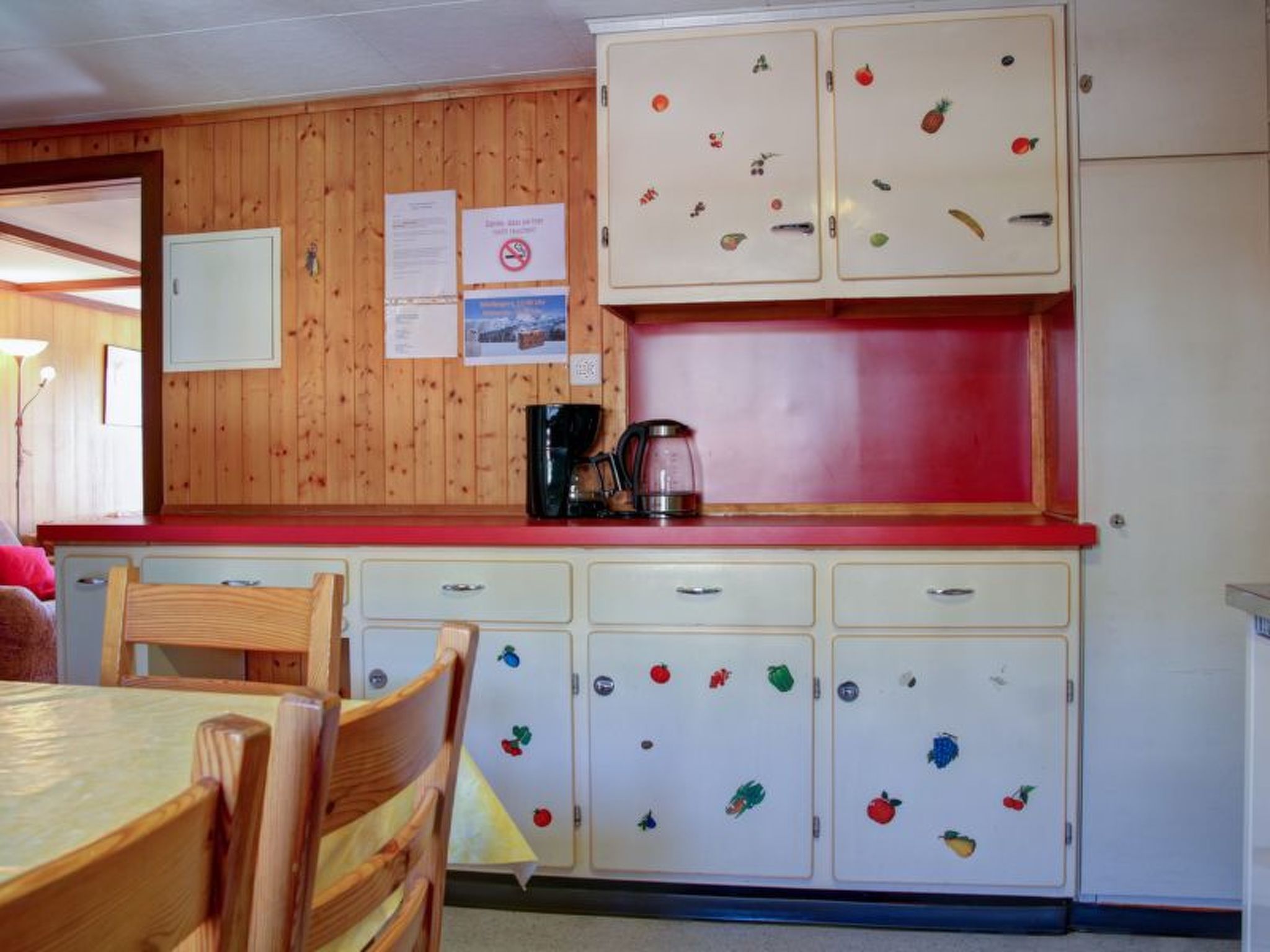 Appartement Rumein Cajochen, Rumein, (Degen), 45004B – Cuisine et coin repas, photo 8 sur 14