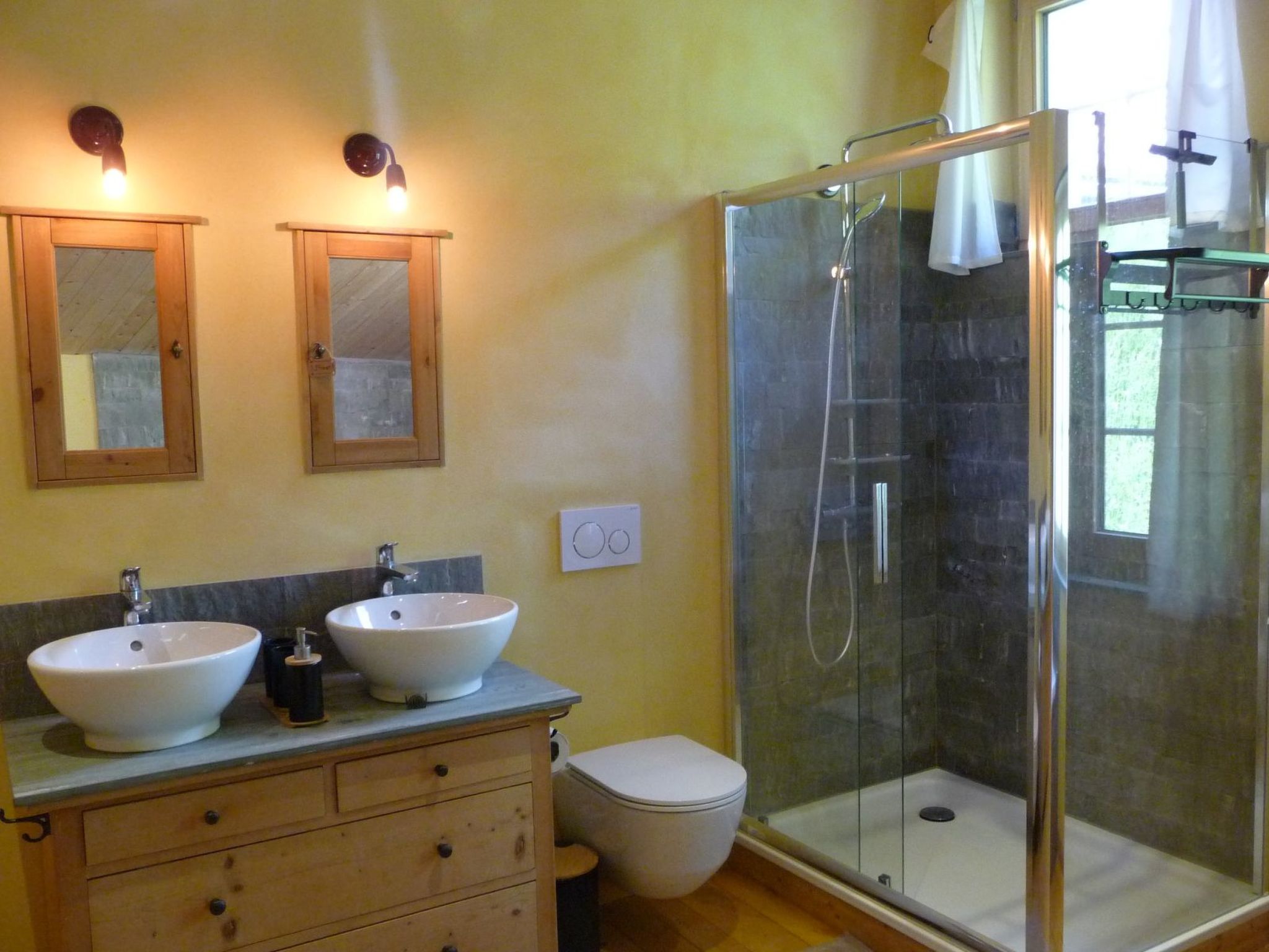 Appartement Ferienhaus Stoffel, Vignogn, (Vignogn), 47004B – Salle de bains, photo 3 sur 28