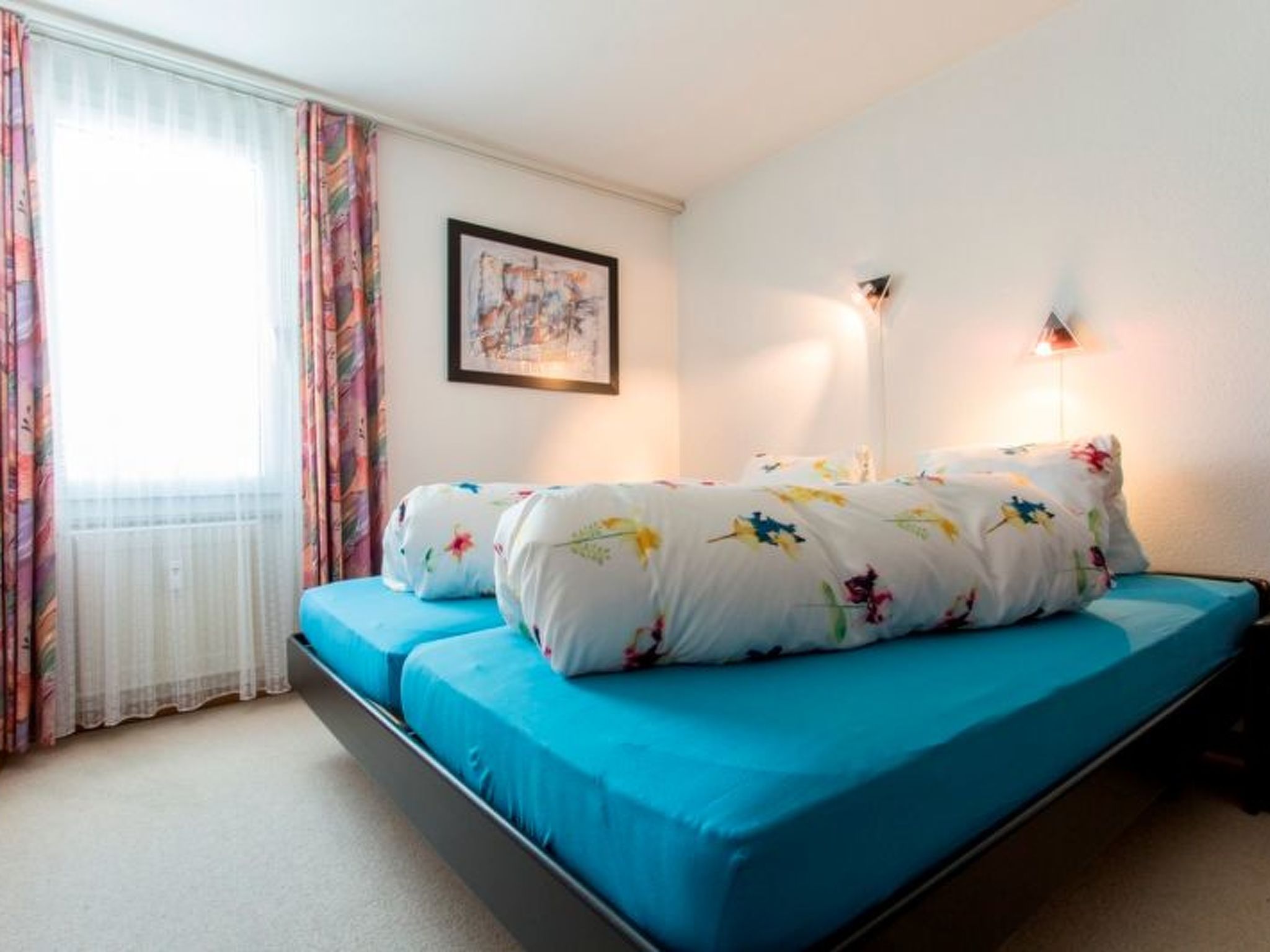 Appartement Casa Crestas 147, Vignogn, (Vignogn), 47000B – Chambre, photo 9 sur 18