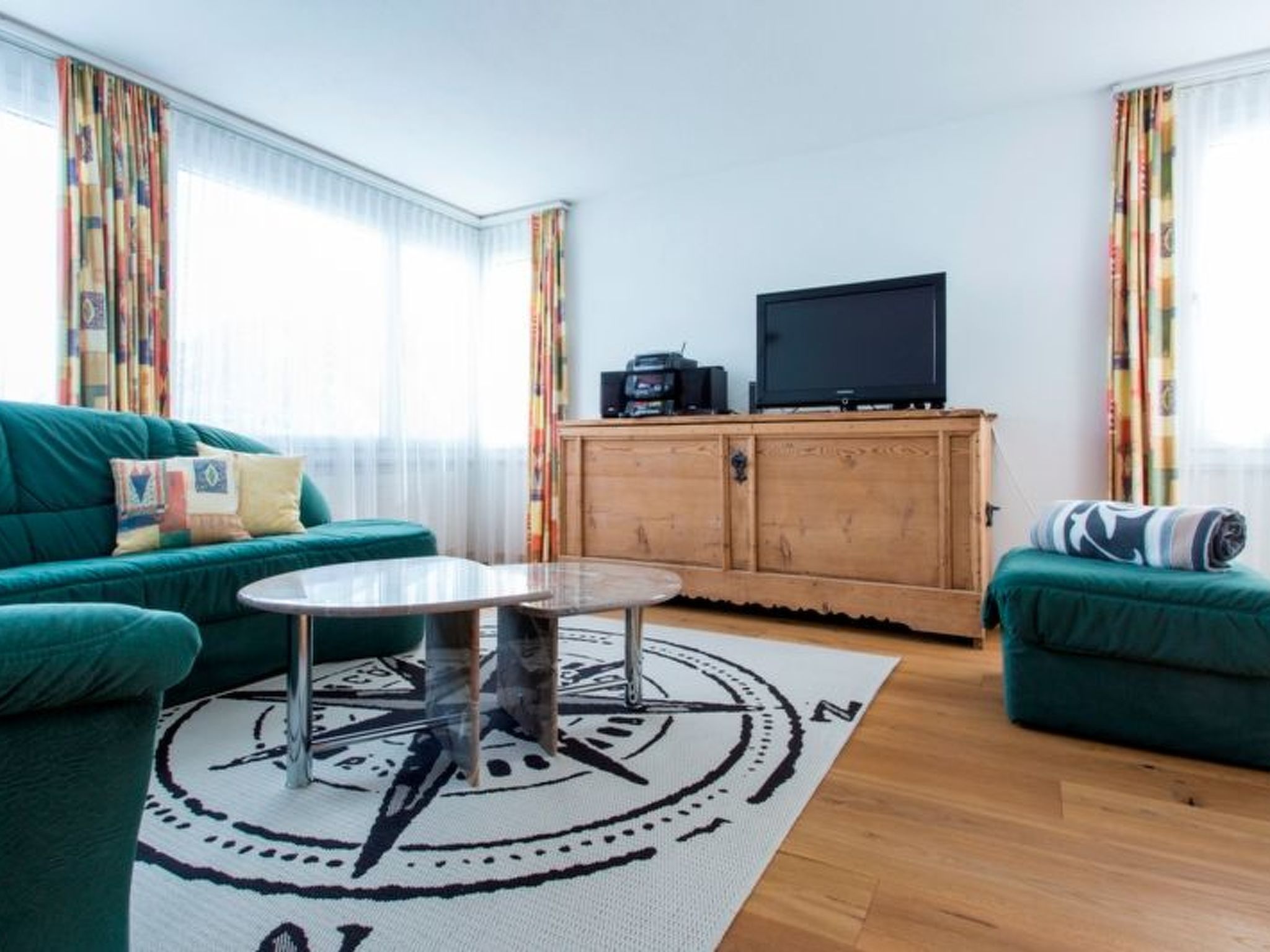 Appartement Casa Crestas 147, Vignogn, (Vignogn), 47000B – Séjour, photo 11 sur 18