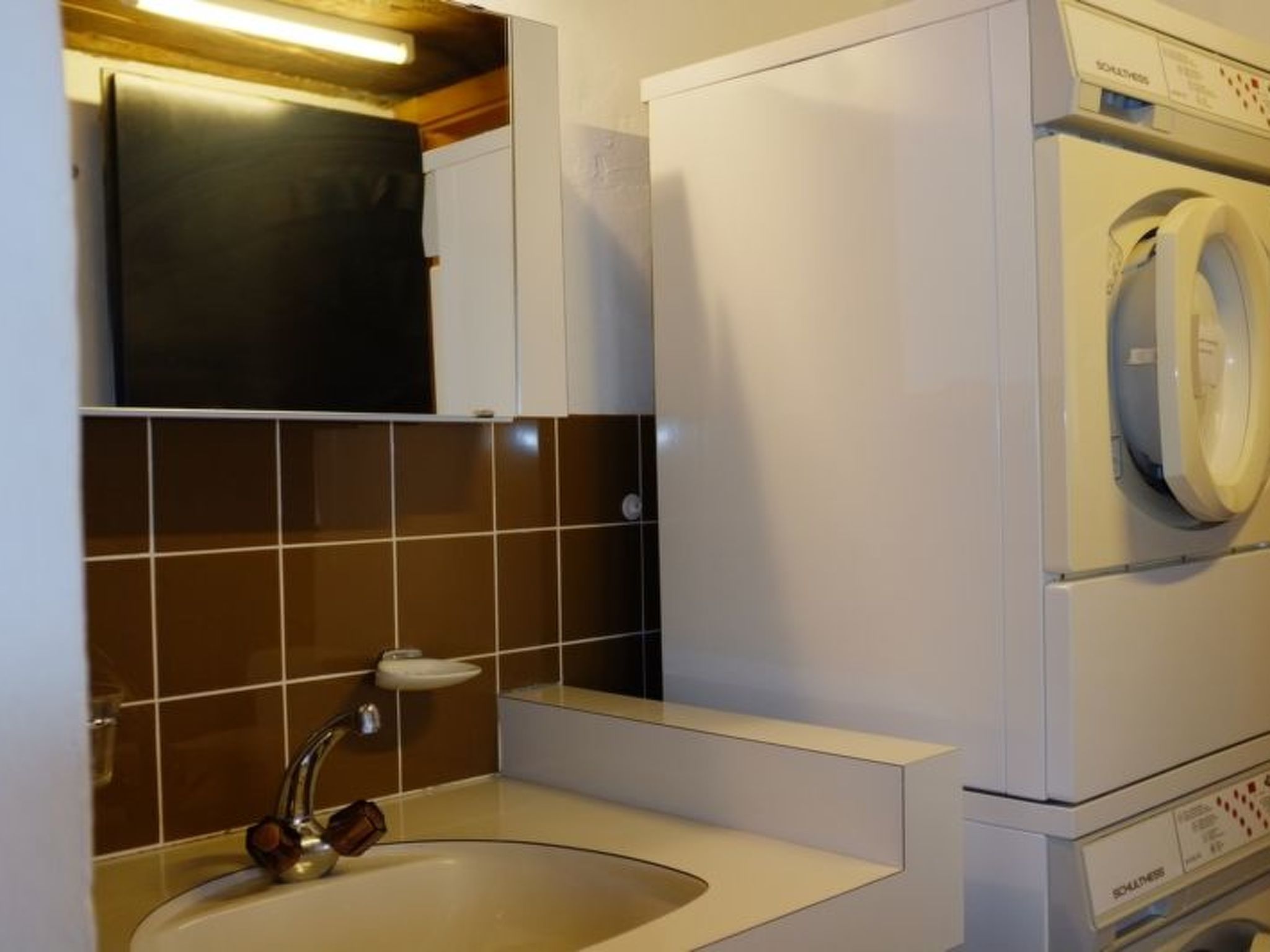 Appartement Chisti Lumerins, Lumbrein, (Lumbrein), 48002B – Salle de bains, photo 7 sur 25