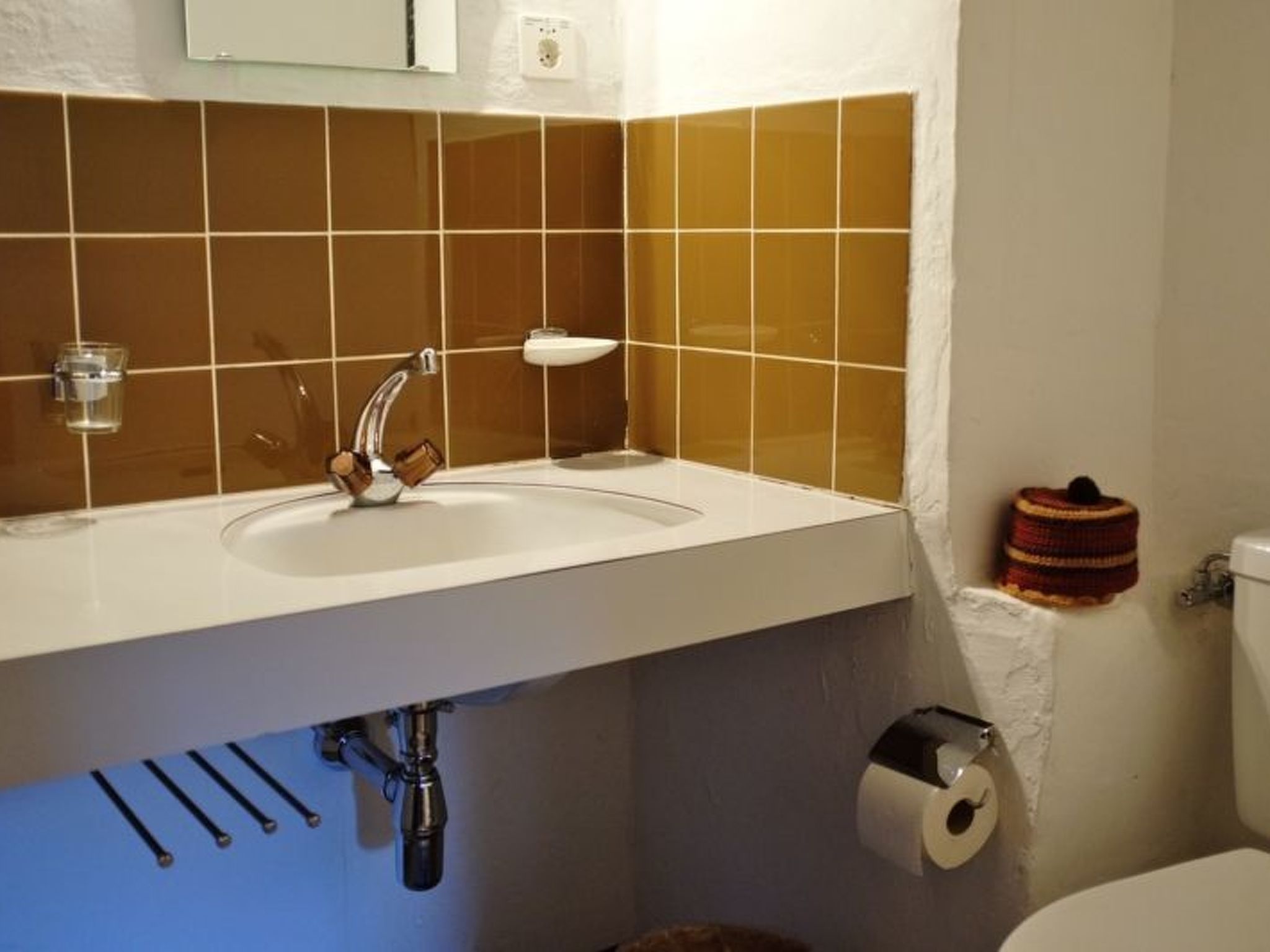 Appartement Chisti Lumerins, Lumbrein, (Lumbrein), 48002B – Salle de bains, photo 6 sur 25
