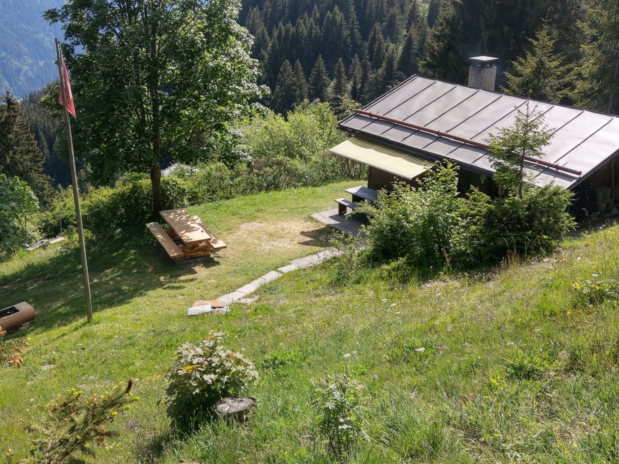Appartement Maiensäss Camona, Siat, (Siat), 57004B – Extérieur de la maison, photo 10 sur 22