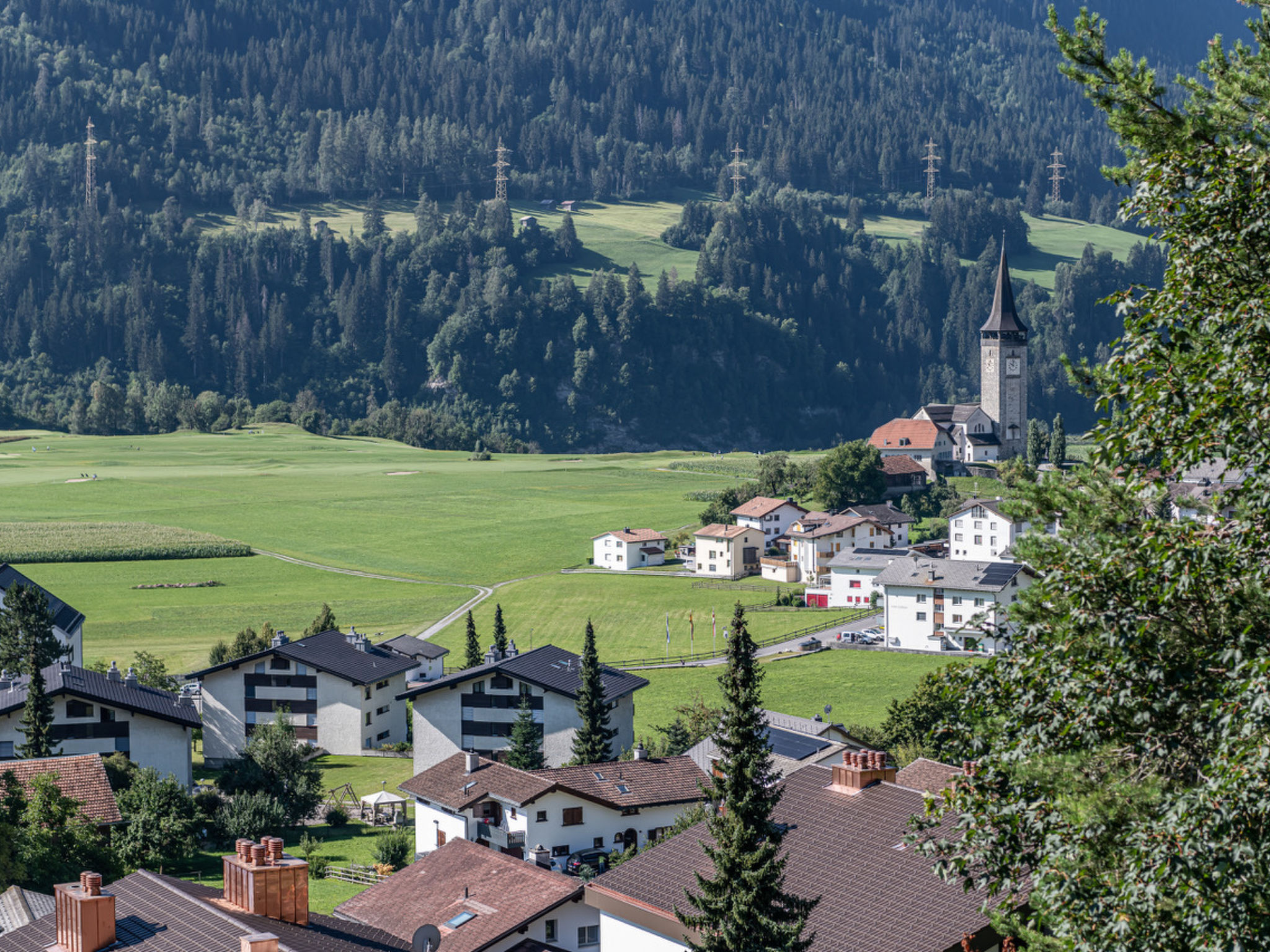 Mira Piz Mundaun, (Sagogn). 3 Zimmerwohnung