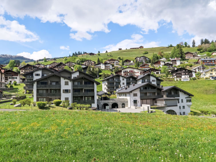 "La Siala Apt.64", 1-Zimmer-Wohnung 23 m2 im 2. Stock. Komfortabel und gemütlich eingerichtet: Wohn-/Schlafzimmer mit 1 Doppelbett und Kabel-TV (Flachbildschirm). Ausgang zum Balkon. Kochnische (2 Gl..