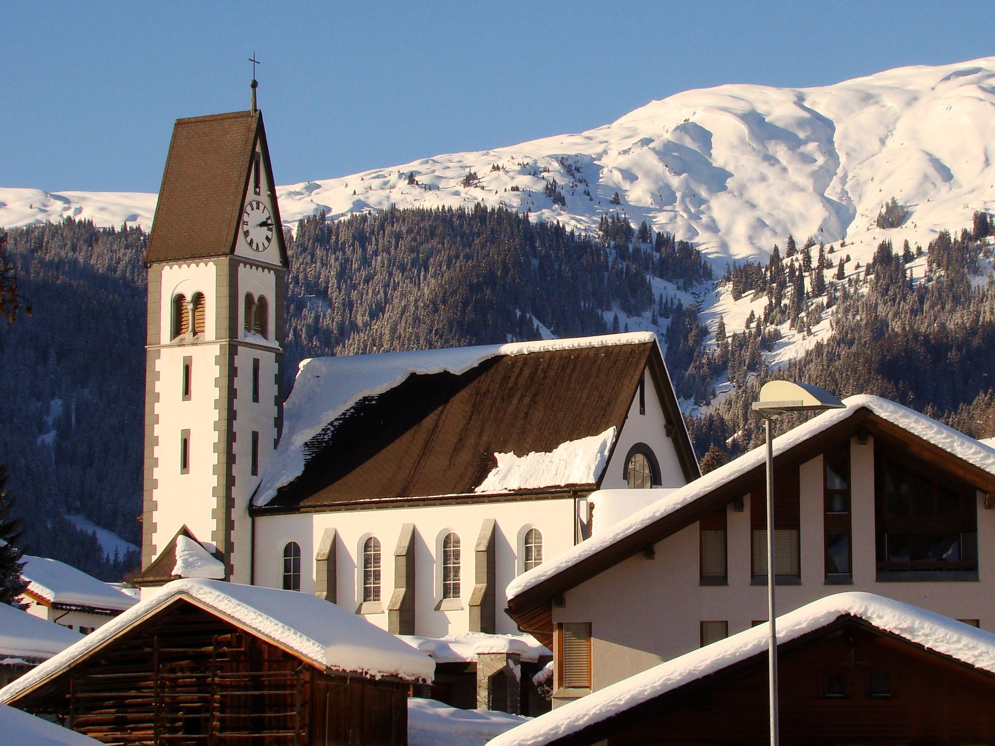 Nies Gagliner, (Falera). 2.5 Zimmerwohnung Falera, Nies Gagliner - Buiten