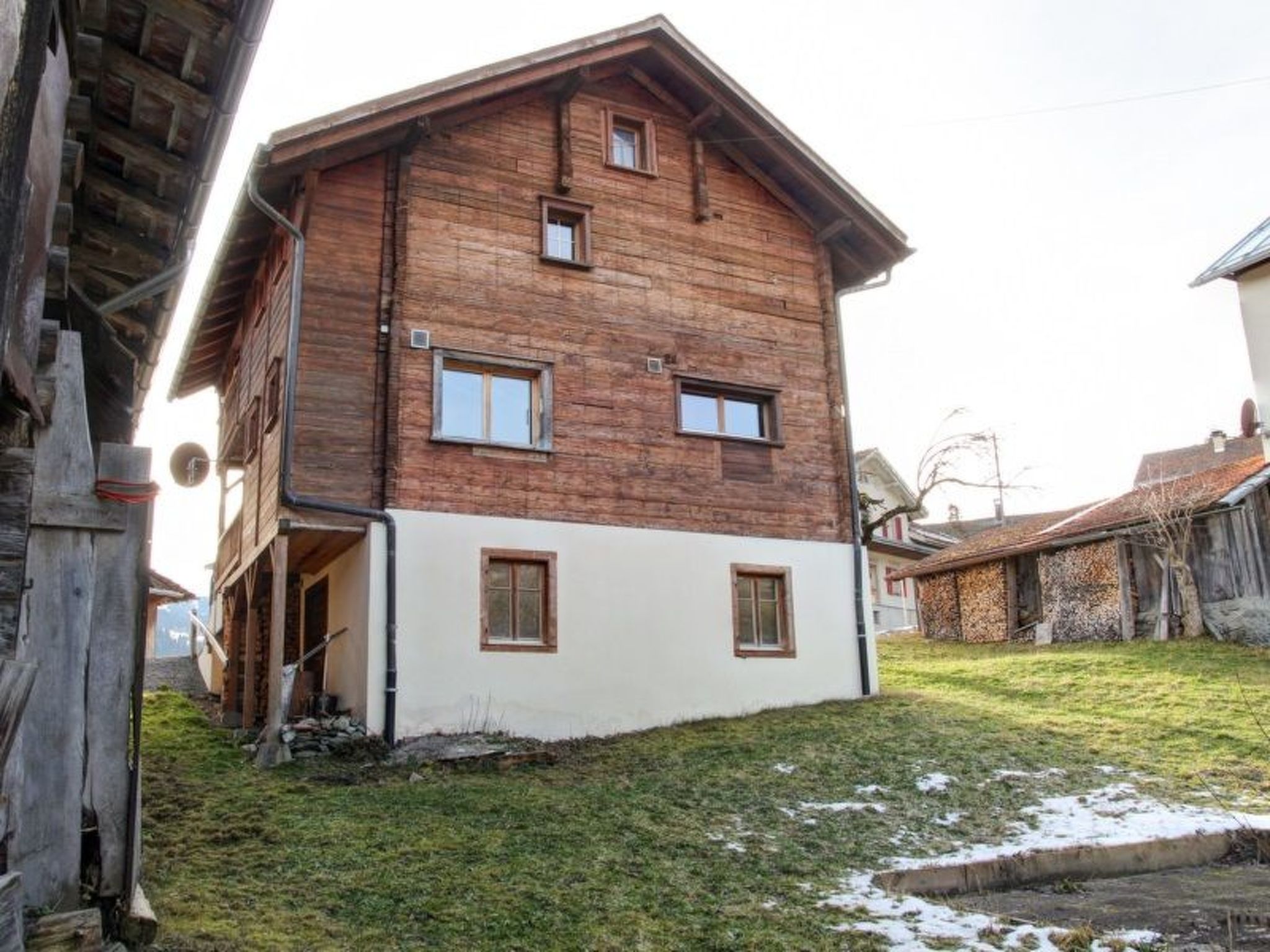 Appartement Ferienhaus Mulin Vegl Sprecher, Waltensburg, (Waltensburg/Vuorz), 58001B – Extérieur de la maison, photo 8 sur 17