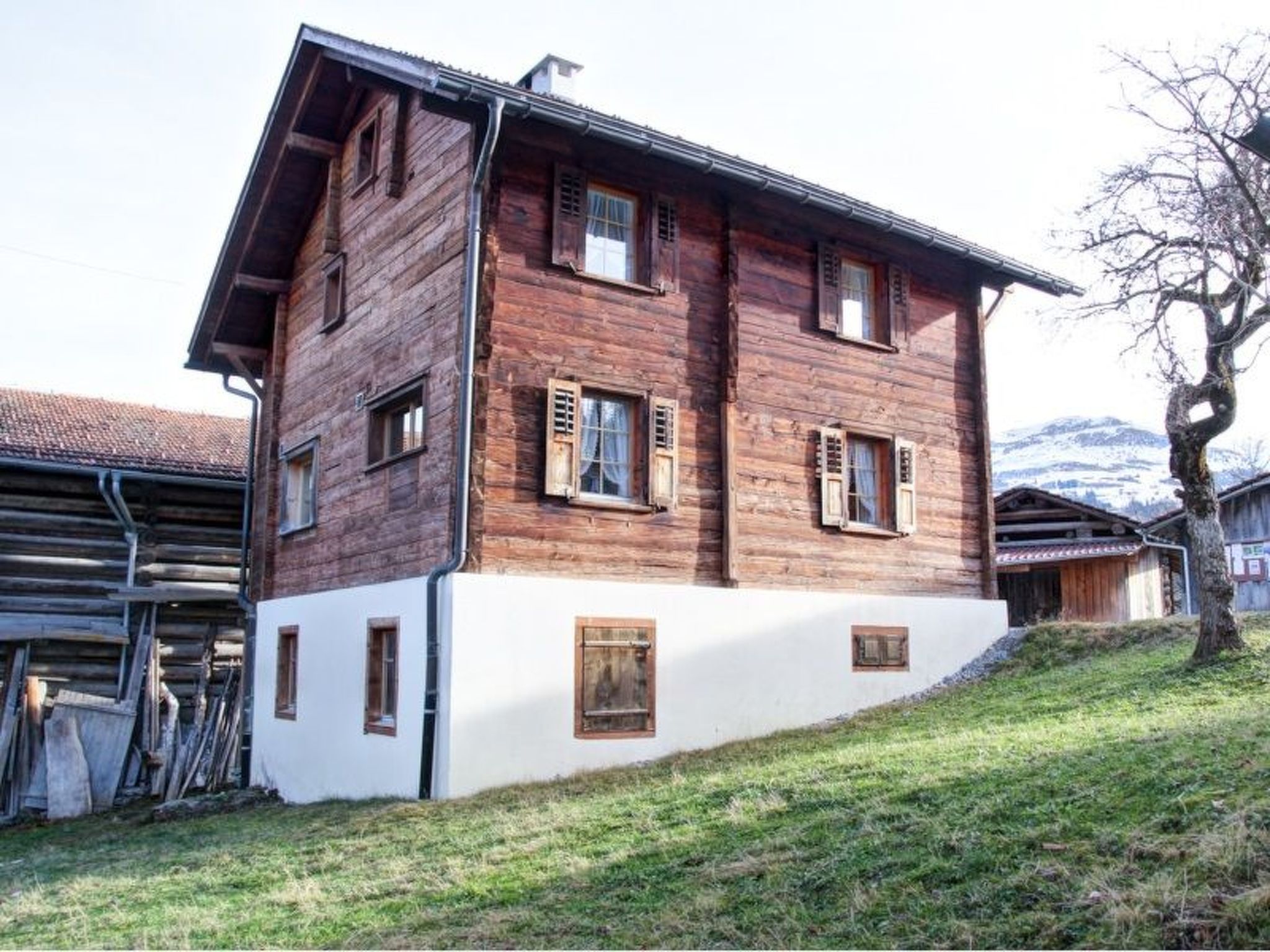Appartement Ferienhaus Mulin Vegl Sprecher, Waltensburg, (Waltensburg/Vuorz), 58001B – Extérieur de la maison, photo 16 sur 17