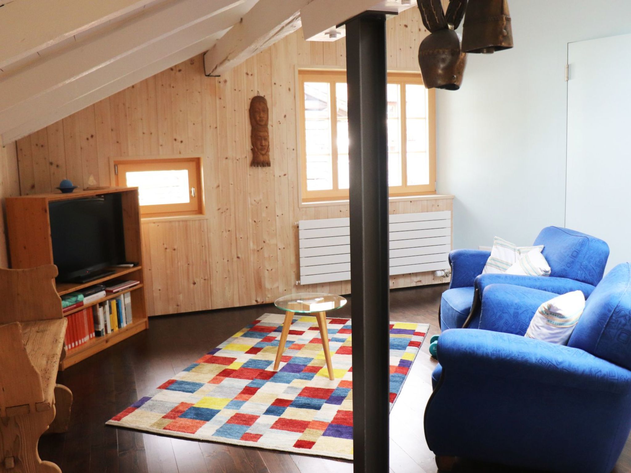 Appartement Casa Igniv, Andiast, (Andiast), 59007B – Séjour, photo 6 sur 17