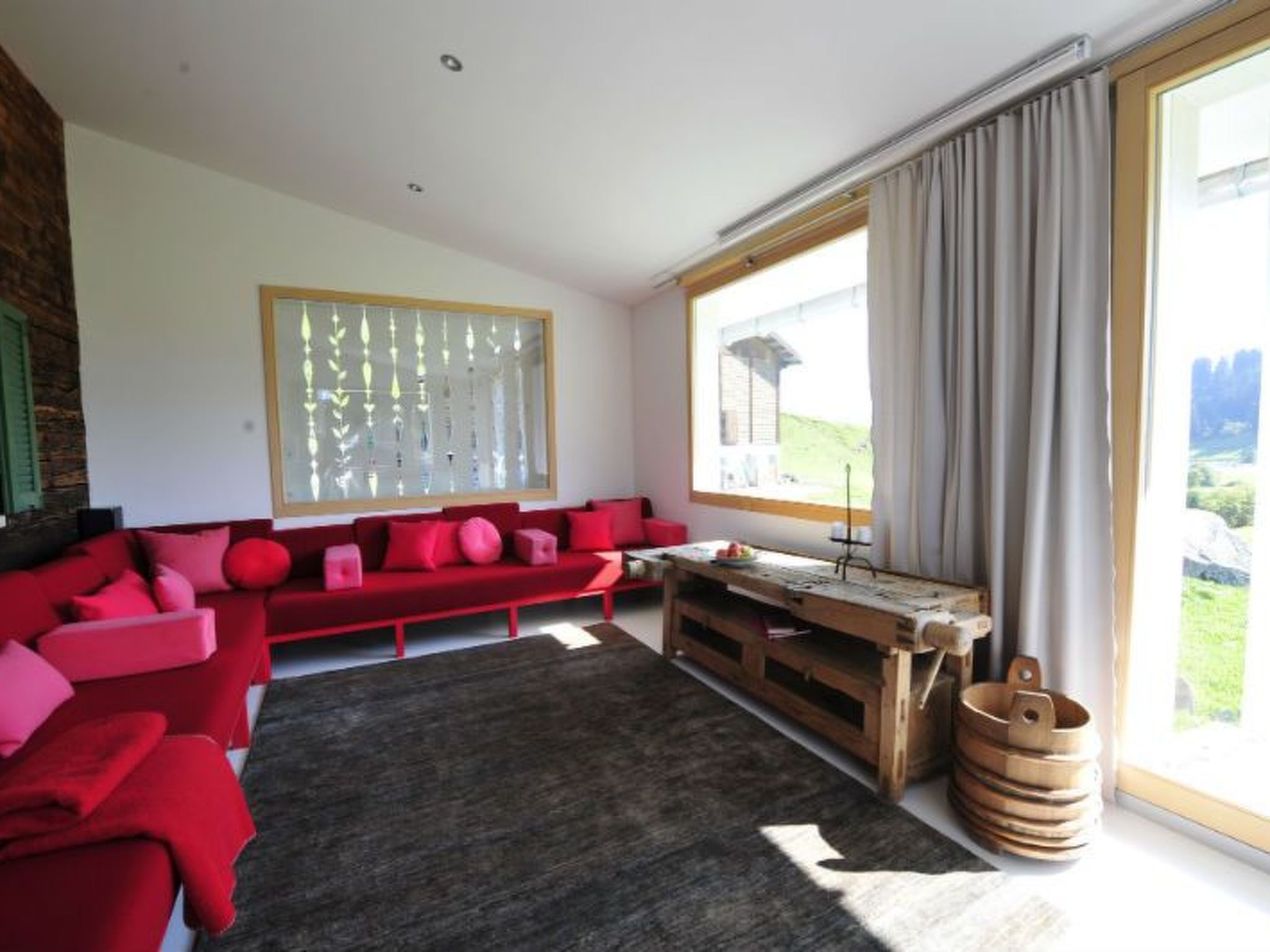 Ferienhaus Casa Mulinera, Brigels, (Breil/Brigels), 65024B — Living Room (3 of 15)
