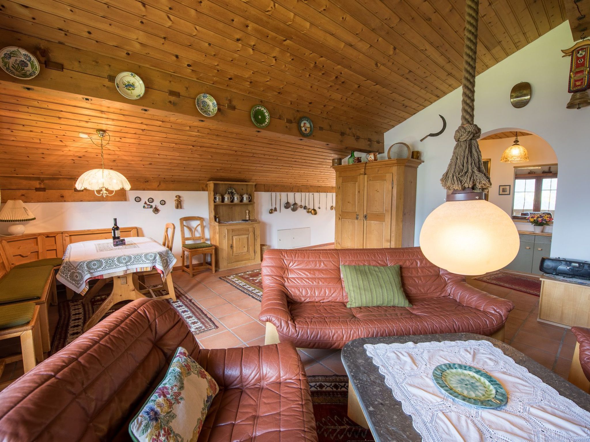 Appartement Casa Panorama Lutz, Brigels, (Breil/Brigels), 65061B – Séjour, photo 13 sur 20