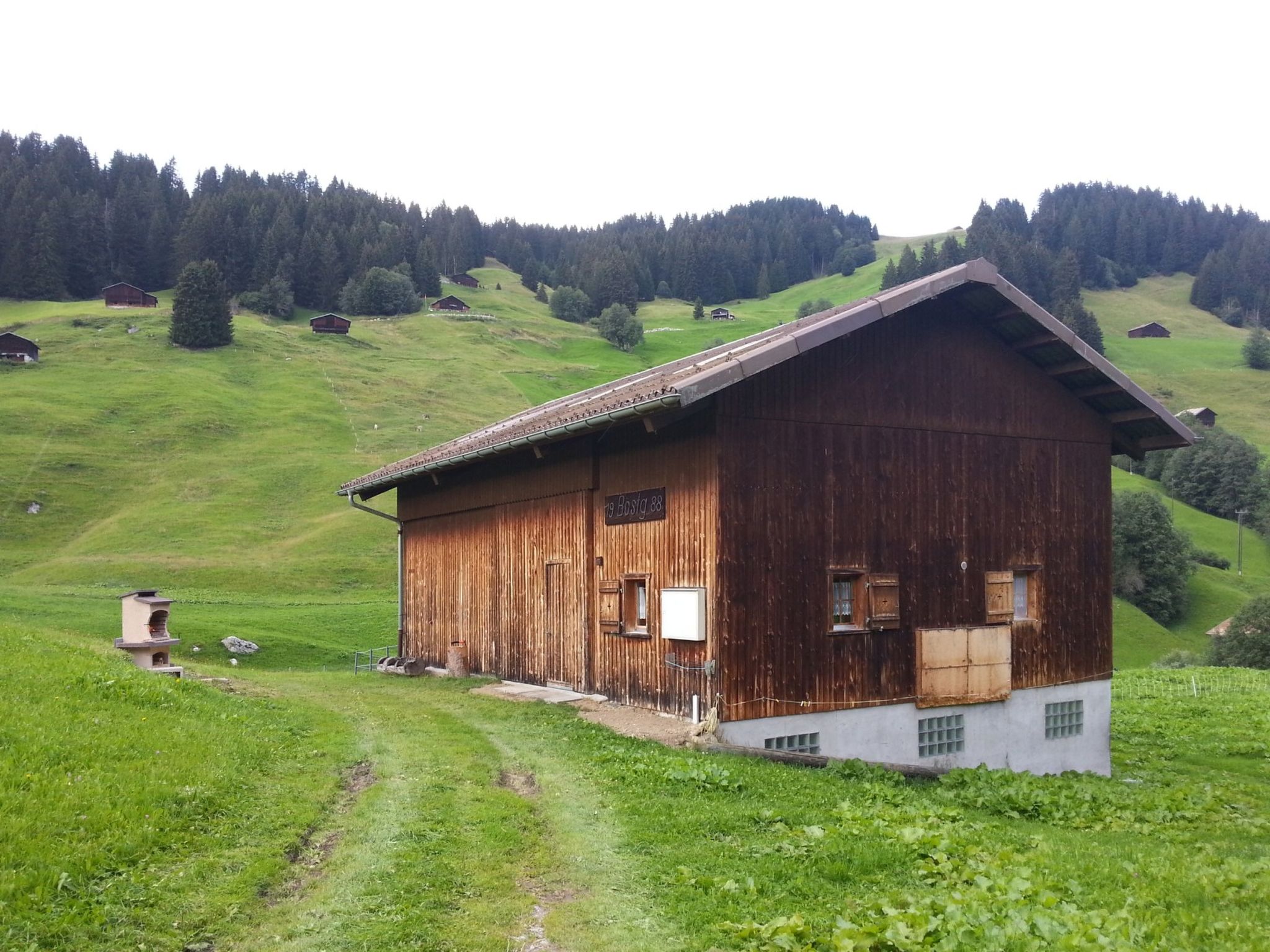 Maiensäss Bostg Cabernard, Brigels, (Breil/Brigels), 65026B - Dehors