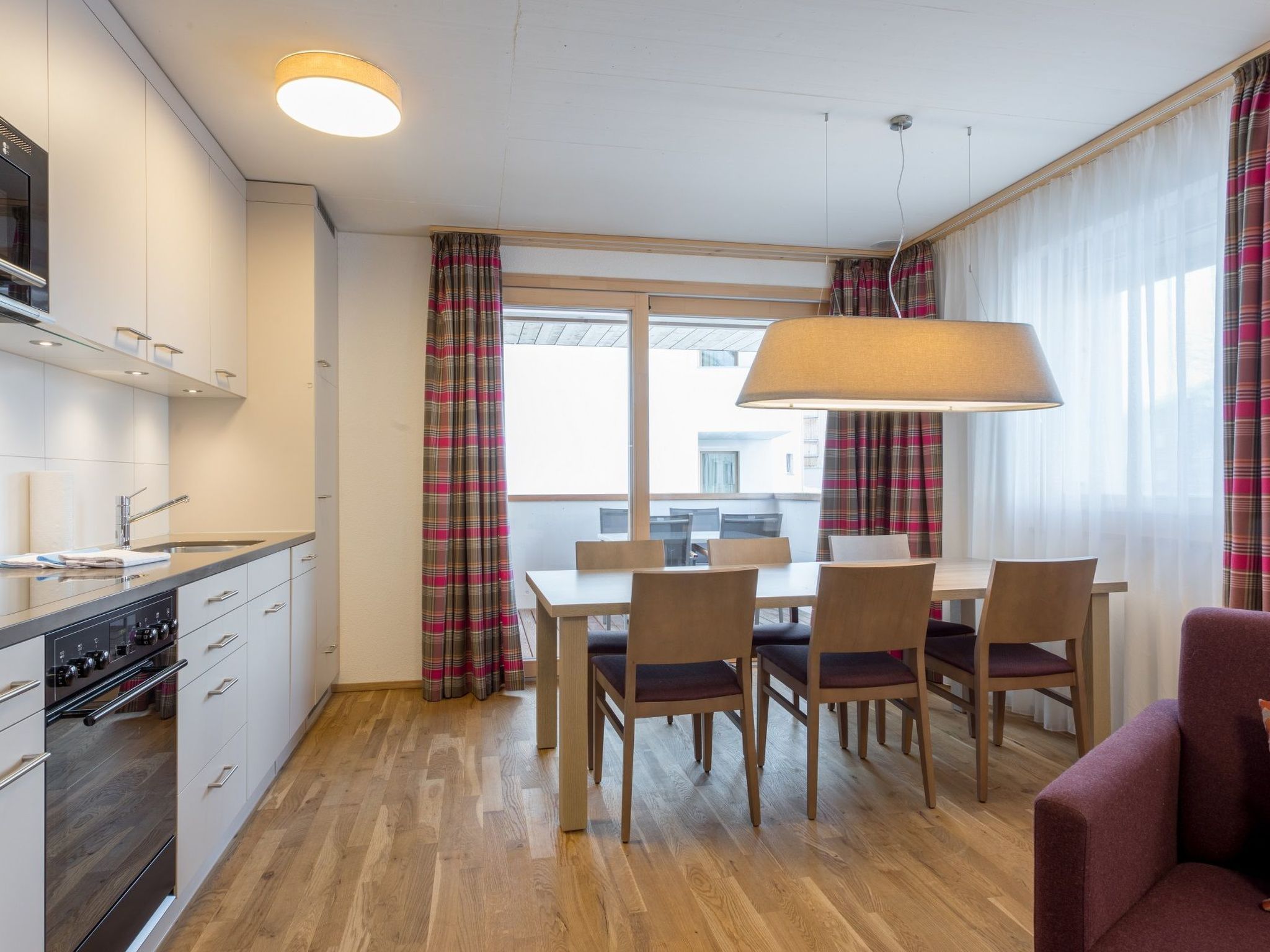 Appartement Pradas Resort Brigels, (Breil/Brigels), 65055B – Cuisine et coin repas, photo 12 sur 43