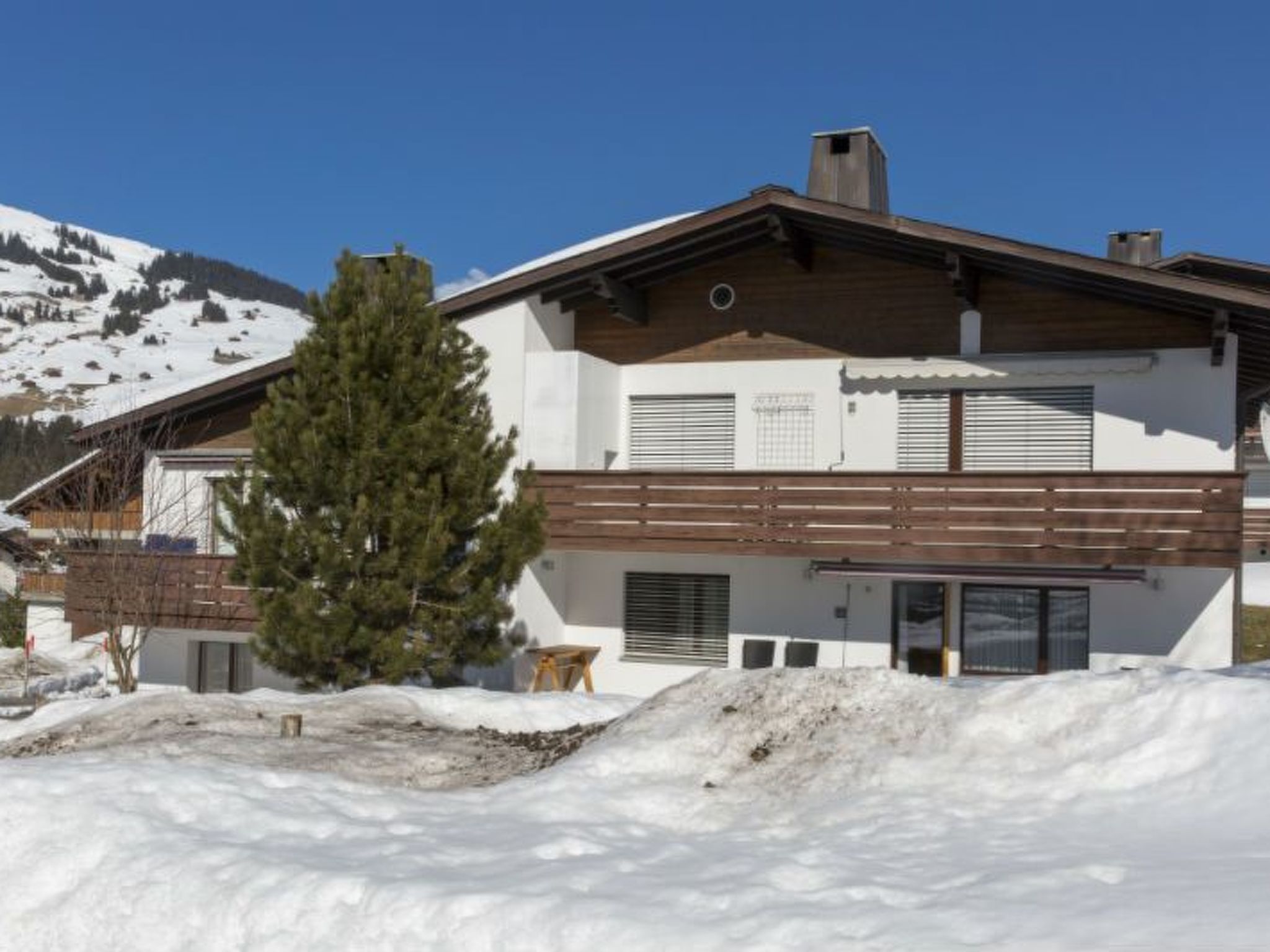 Appartement Casa Sogn Giacun Tacke, Brigels, (Breil/Brigels), 65053B – Extérieur, photo 16 sur 25