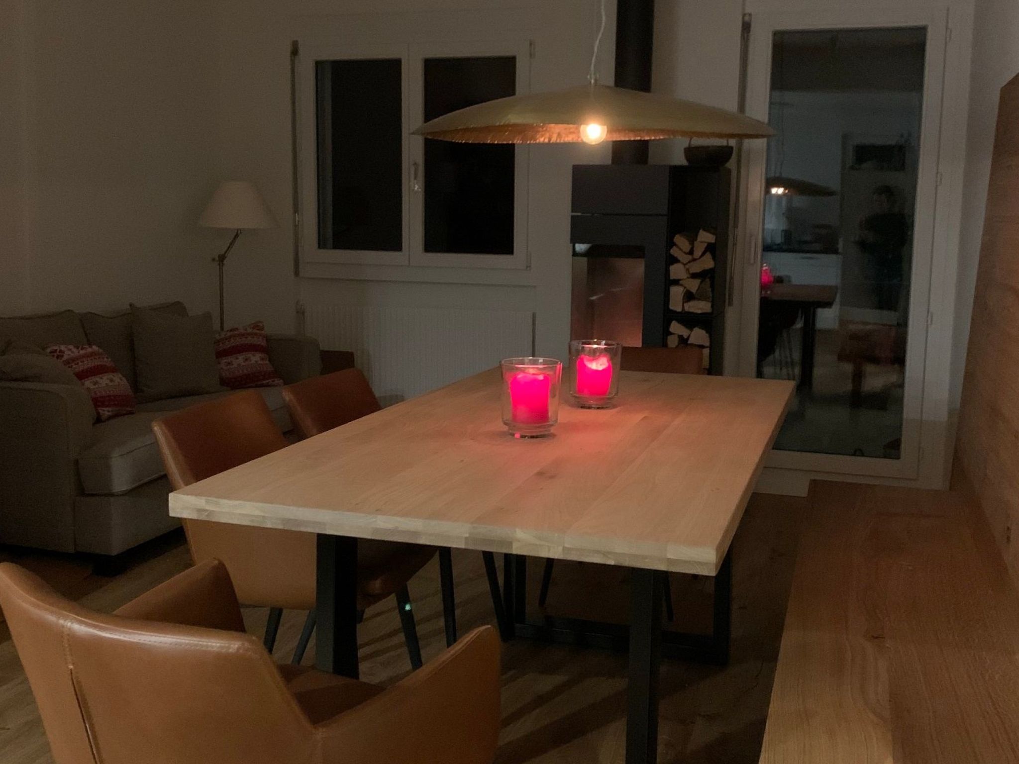 Appartement Casa Sogn Giacun Tacke, Brigels, (Breil/Brigels), 65053B – Cuisine et coin repas, photo 8 sur 25