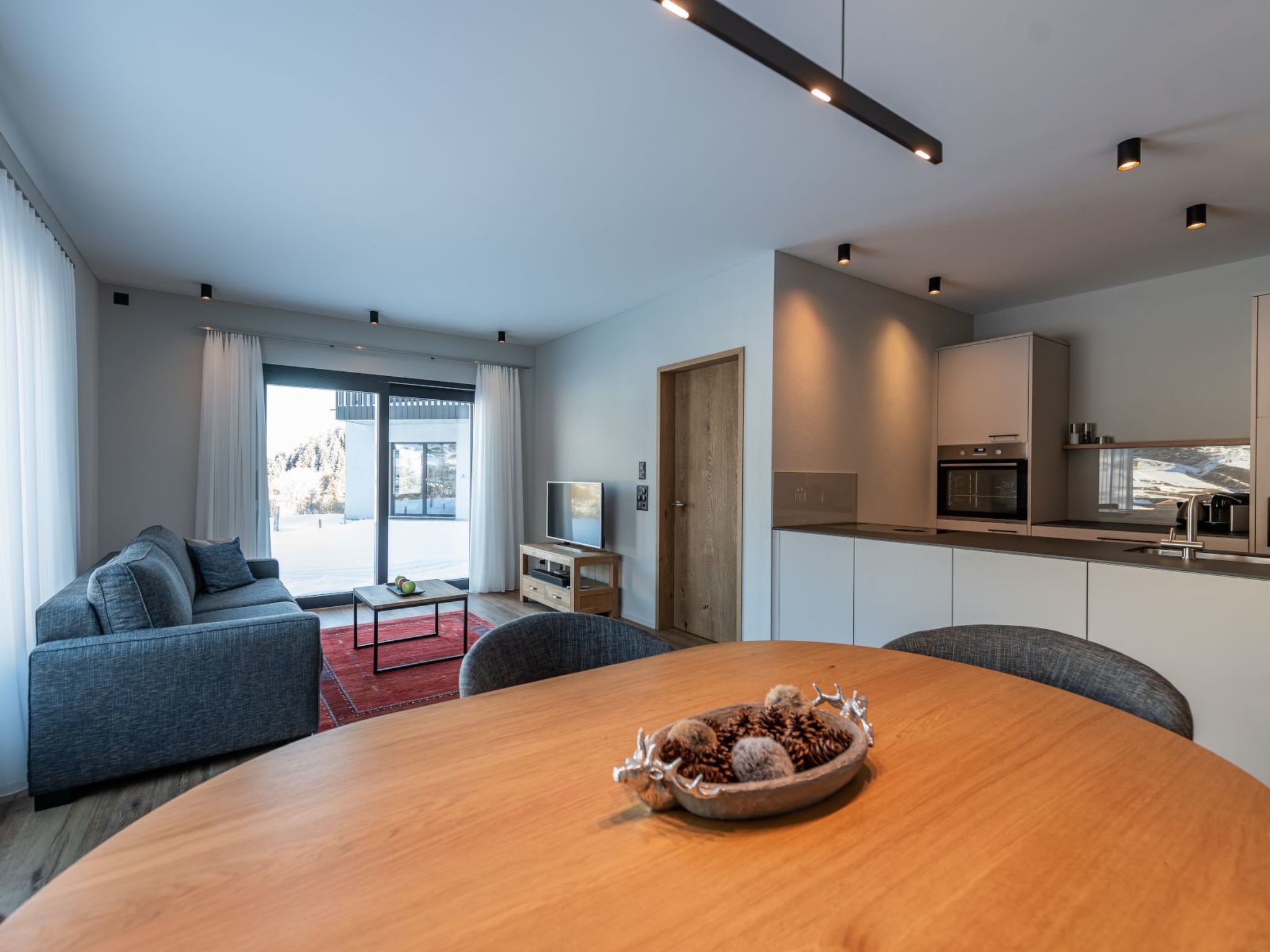 Appartement Tschuppina Schiess, Brigels, (Breil/Brigels), 65092B – Séjour, photo 14 sur 18