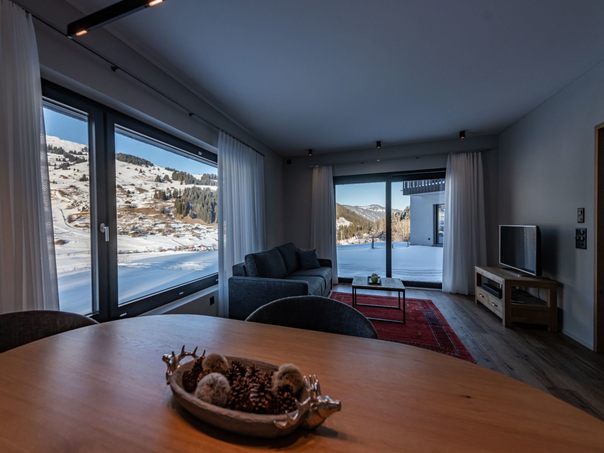 Appartement Tschuppina Schiess, Brigels, (Breil/Brigels), 65092B – Séjour, photo 15 sur 18