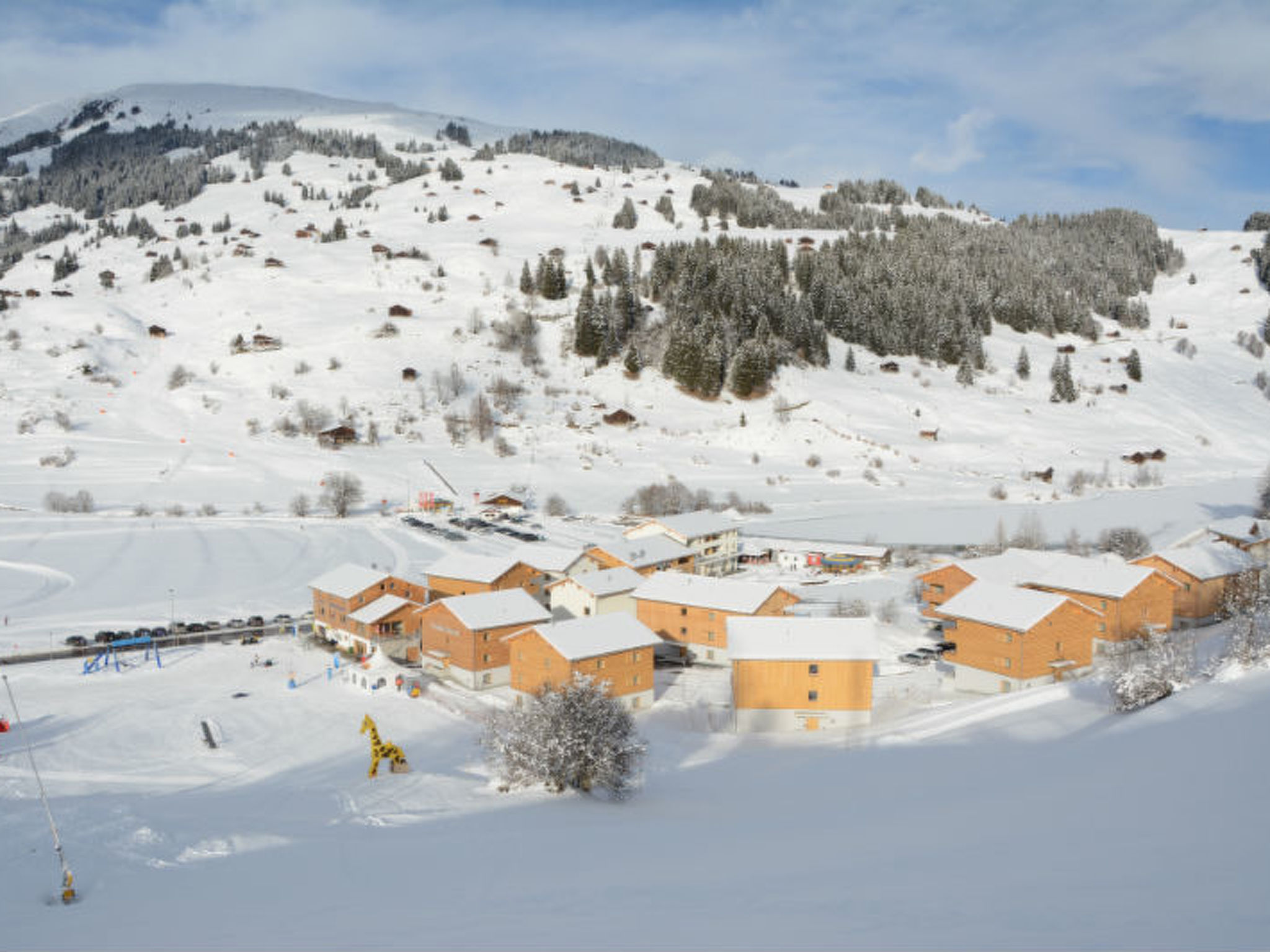 Pradas Resort Brigels, (Breil/Brigels). - Buiten