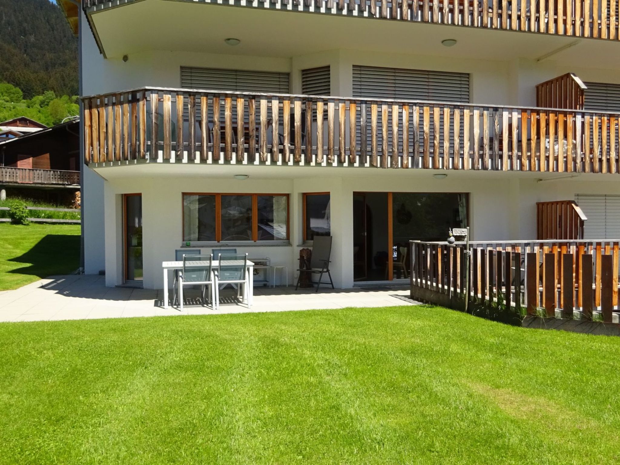 Appartement Casa Carola, Brigels, (Breil/Brigels), 65084B – Terrasse, photo 18 sur 22