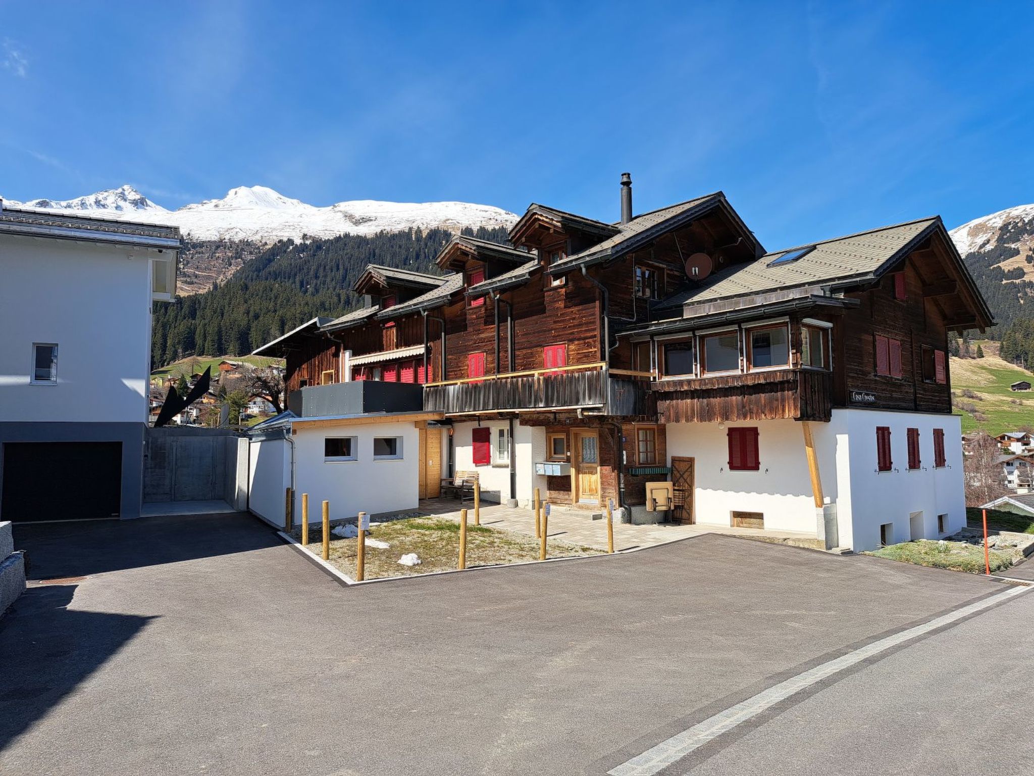 Appartement Casa Crestas WG2, Brigels, (Breil/Brigels), 65027B – Extérieur de la maison, photo 29 sur 33