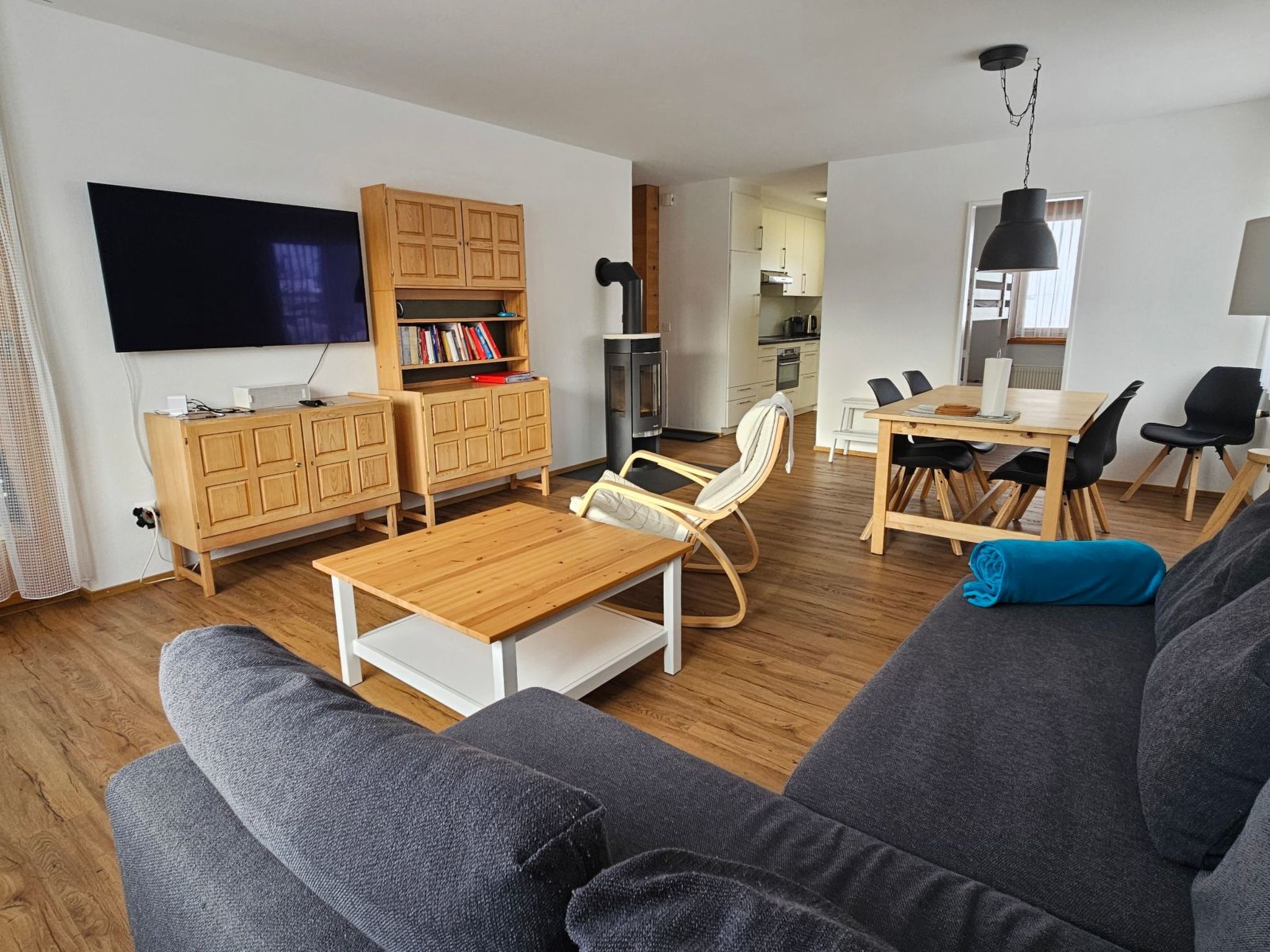 Appartement Anita 1 Defuns, Brigels, (Breil/Brigels), 65005B – Séjour, photo 19 sur 23