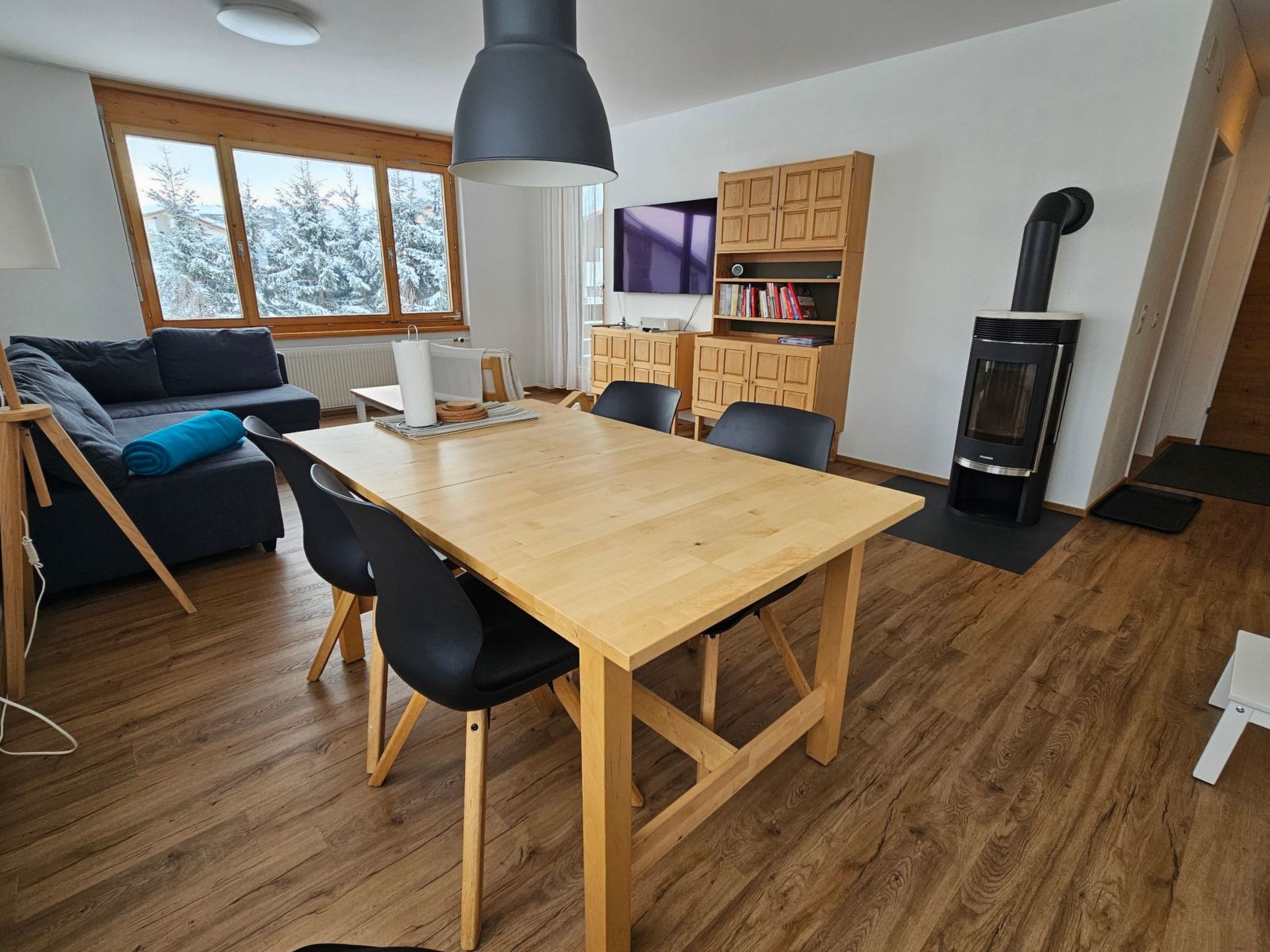 Appartement Anita 1 Defuns, Brigels, (Breil/Brigels), 65005B – Séjour, photo 18 sur 23