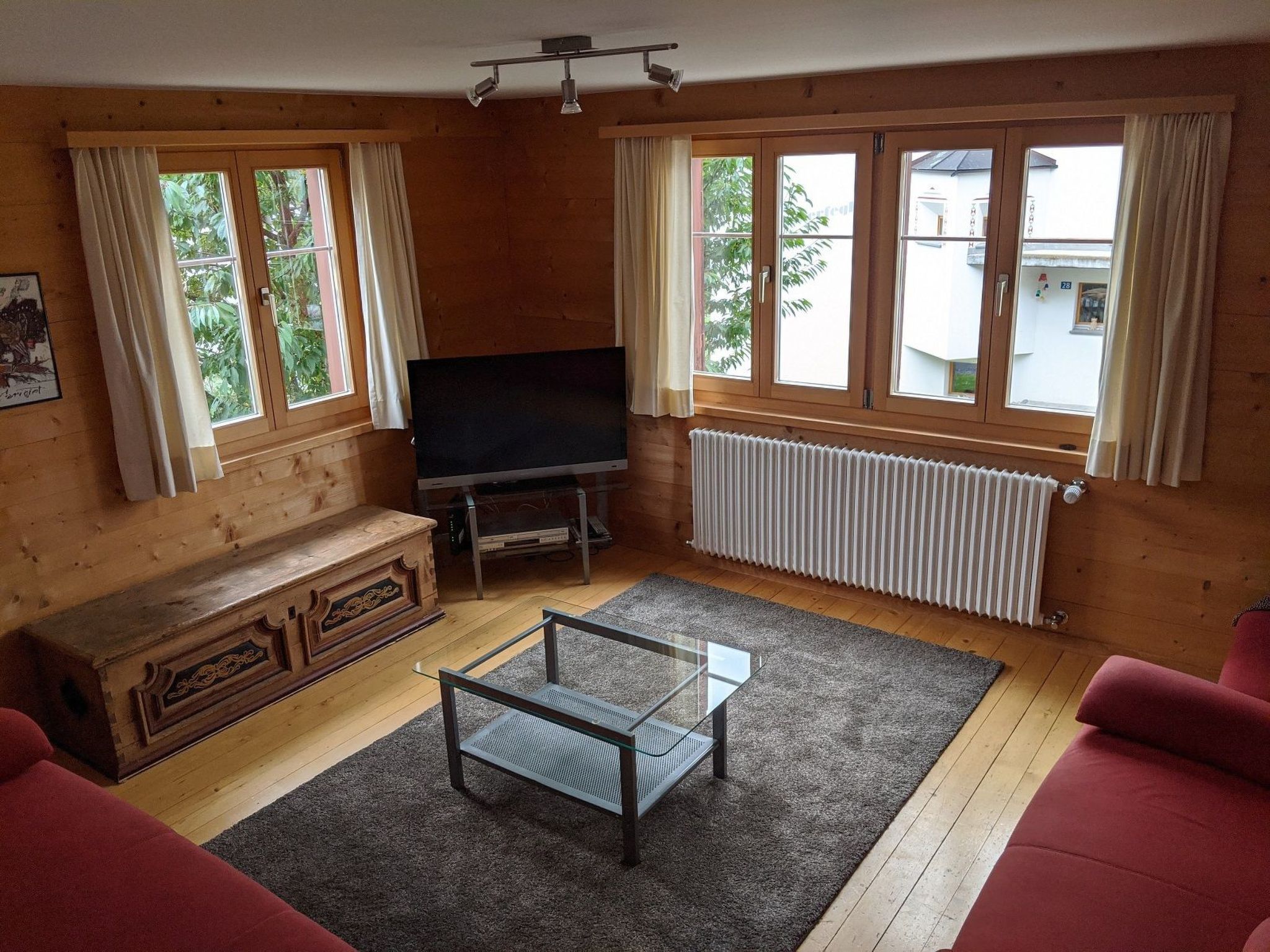 Appartement Casa Canal 27 Cavegn, Brigels, (Breil/Brigels), 65000B – Séjour, photo 10 sur 19