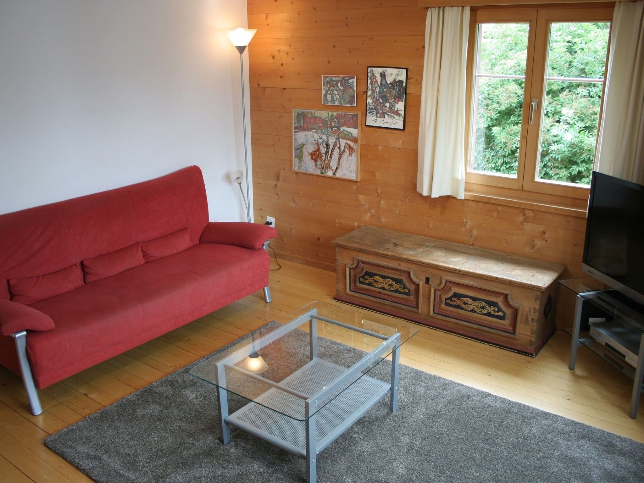 Appartement Casa Canal 27 Cavegn, Brigels, (Breil/Brigels), 65000B – Séjour, photo 11 sur 19