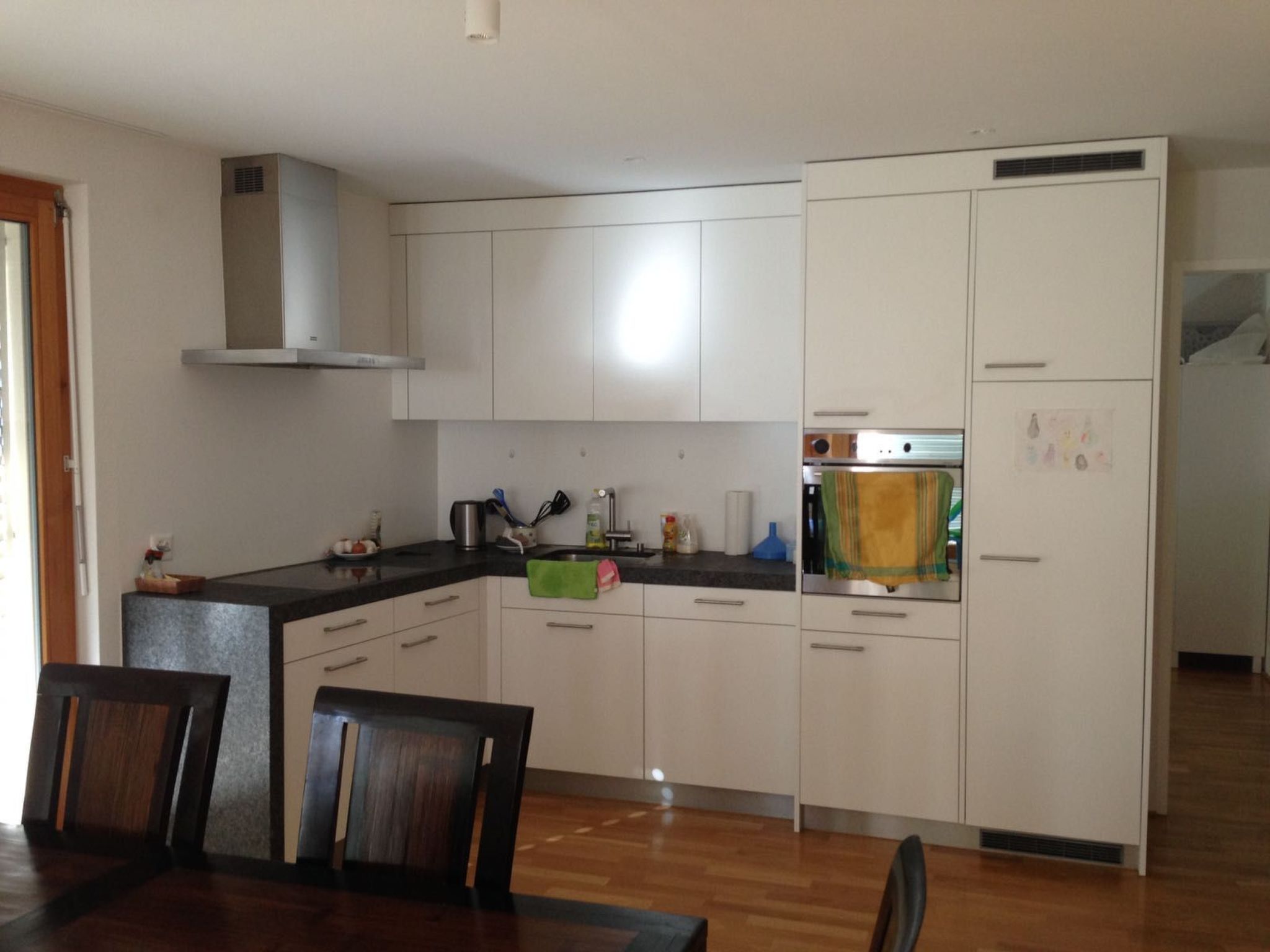 Appartement Bialavesta Siev, Brigels, (Breil/Brigels), 65080B – Cuisine et coin repas, photo 9 sur 24