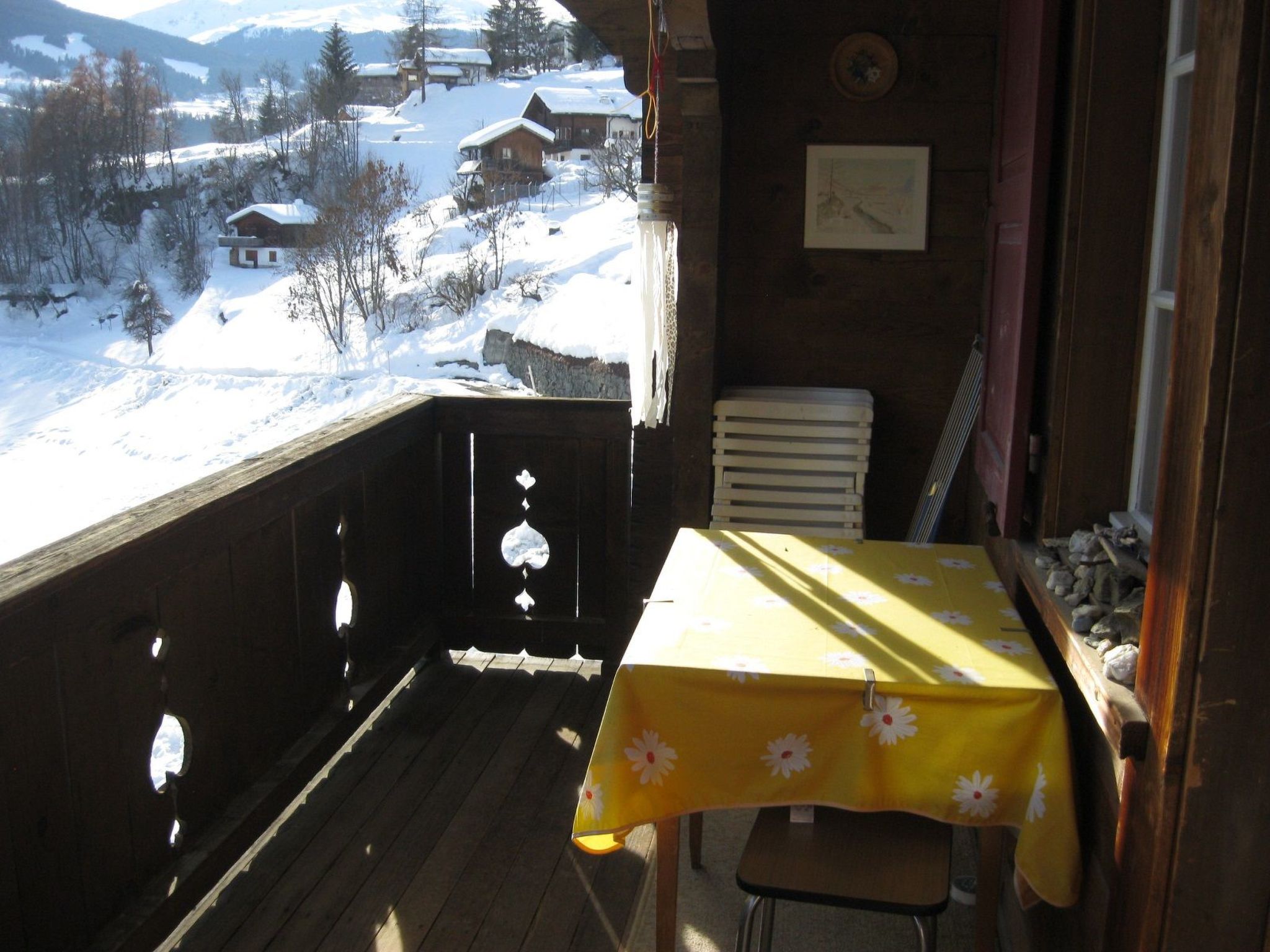 Appartement Casa Alpina und Fop Maiensäss, Waltensburg, (Waltensburg/Vuorz), 58011A – Terrasse, photo 6 sur 9
