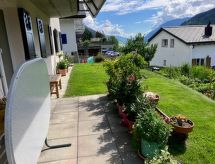 Casa Acla Caduff: Appartement in Disentis met tuin en bergzicht - thumbnail 4