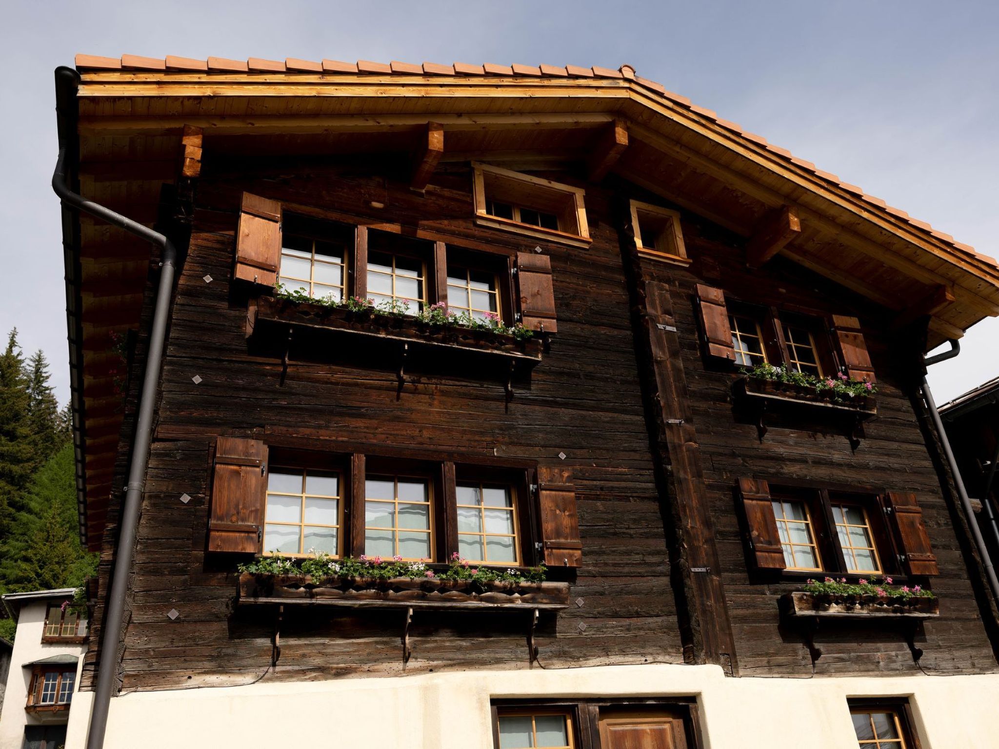 Appartement Casa Zuela, (Segnas/Disentis), 1033 – Extérieur de la maison, photo 10 sur 18