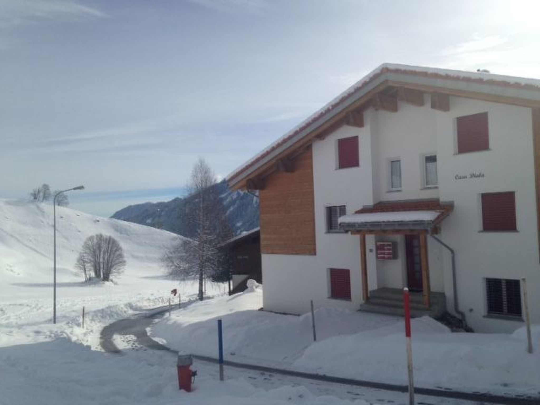 Appartement Casa Diala Panorama, (Segnas/Disentis), 1106 – Extérieur, photo 5 sur 21