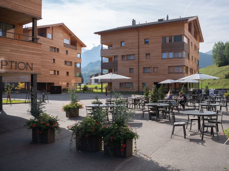 Ruim appartement voor 6 personen in Disentis in Disentis