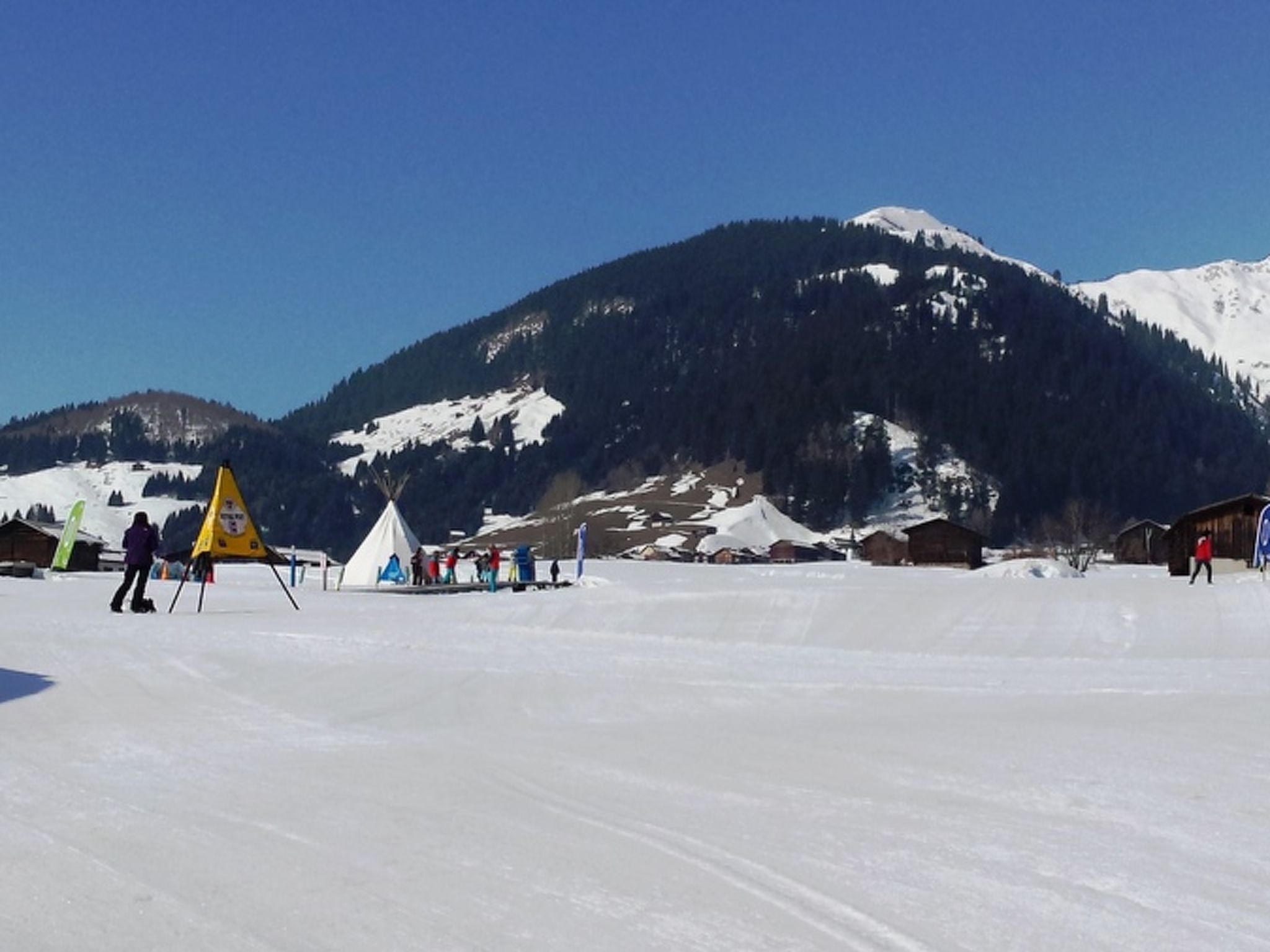 Casa Sax 5 Church, (Disentis/Mustér). - Draußen