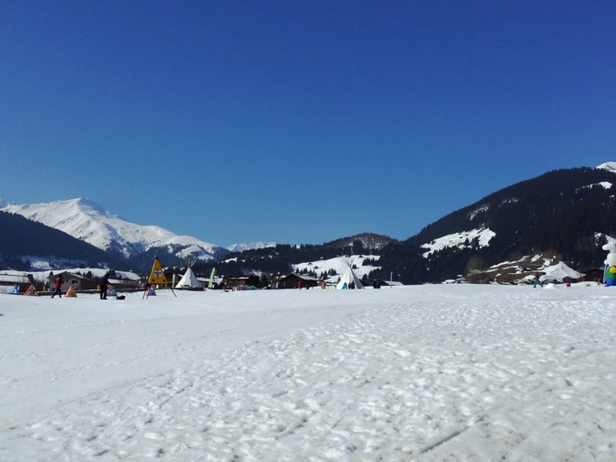 Casa Sax 5 Church, (Disentis/Mustér). - Draußen