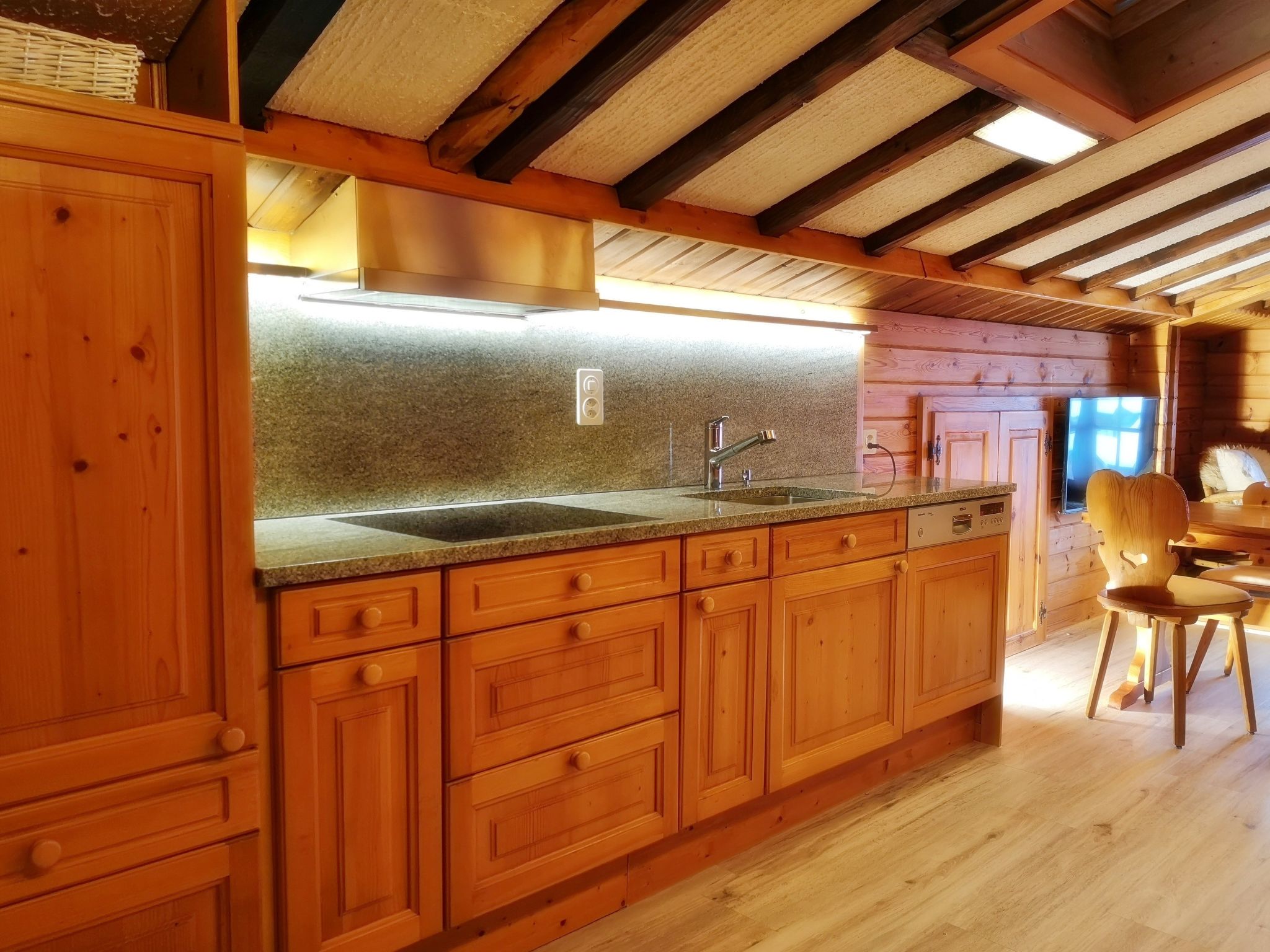 Chalet Dargun Bünter, (Camischolas/Sedrun). - Binnen