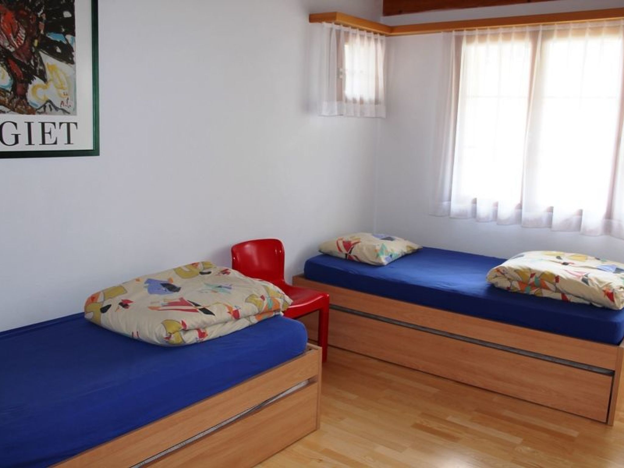 Appartement Casa Genziana Castelein, (Camischolas/Sedrun), 217.01 – Chambre, photo 10 sur 12