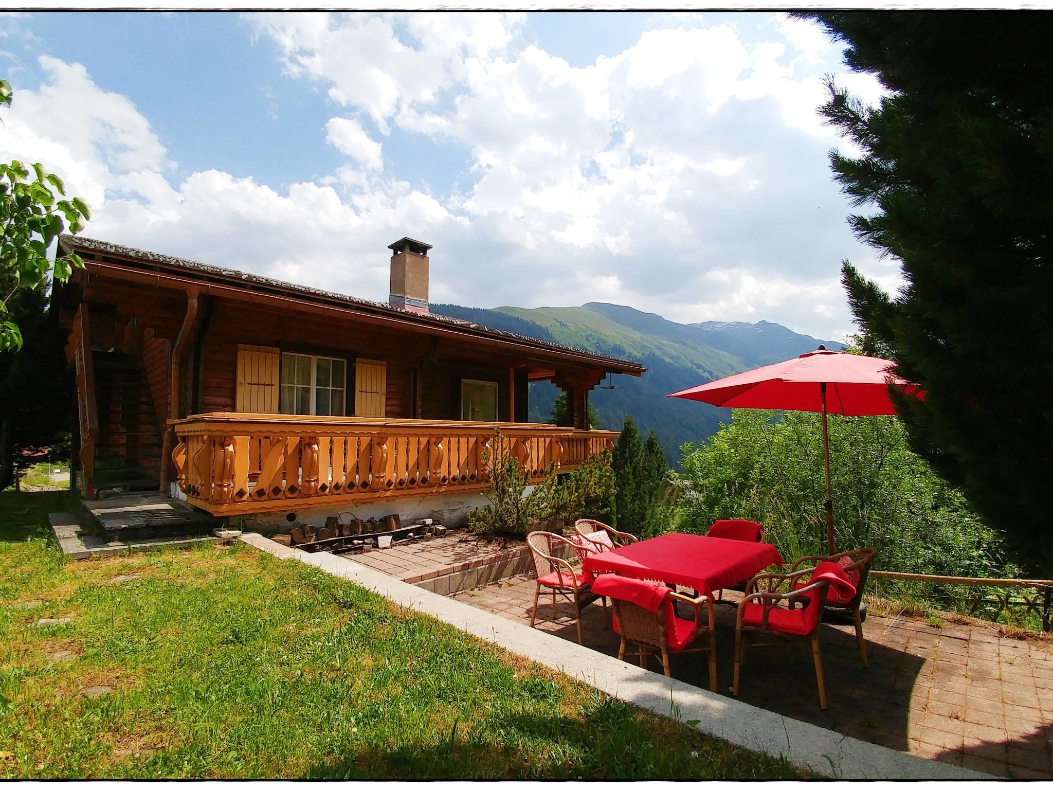 Chalet Dargun Bünter, (Camischolas/Sedrun), 221./222./224./.01+.02+.03 - Buiten